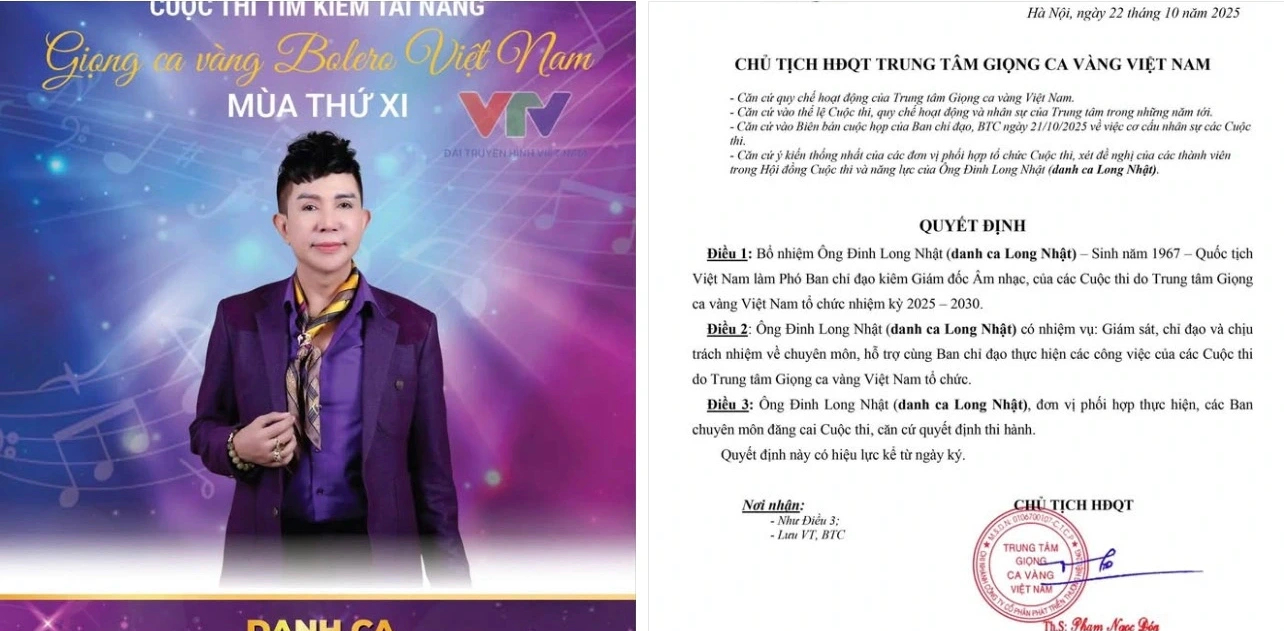 Long Nhật bác tin đồn 'hết thời', khoe chức vụ giám đốc âm nhạc - Ảnh 1. Long Nhật bác tin đồn 'hết thời', khoe chức vụ giám đốc âm nhạc - Ảnh 1.