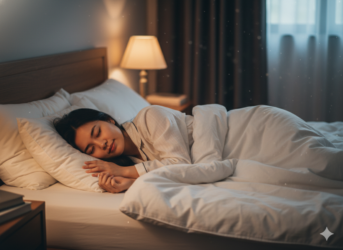 Mẹo giúp đi vào giấc ngủ ngon hơn - Ảnh 1.