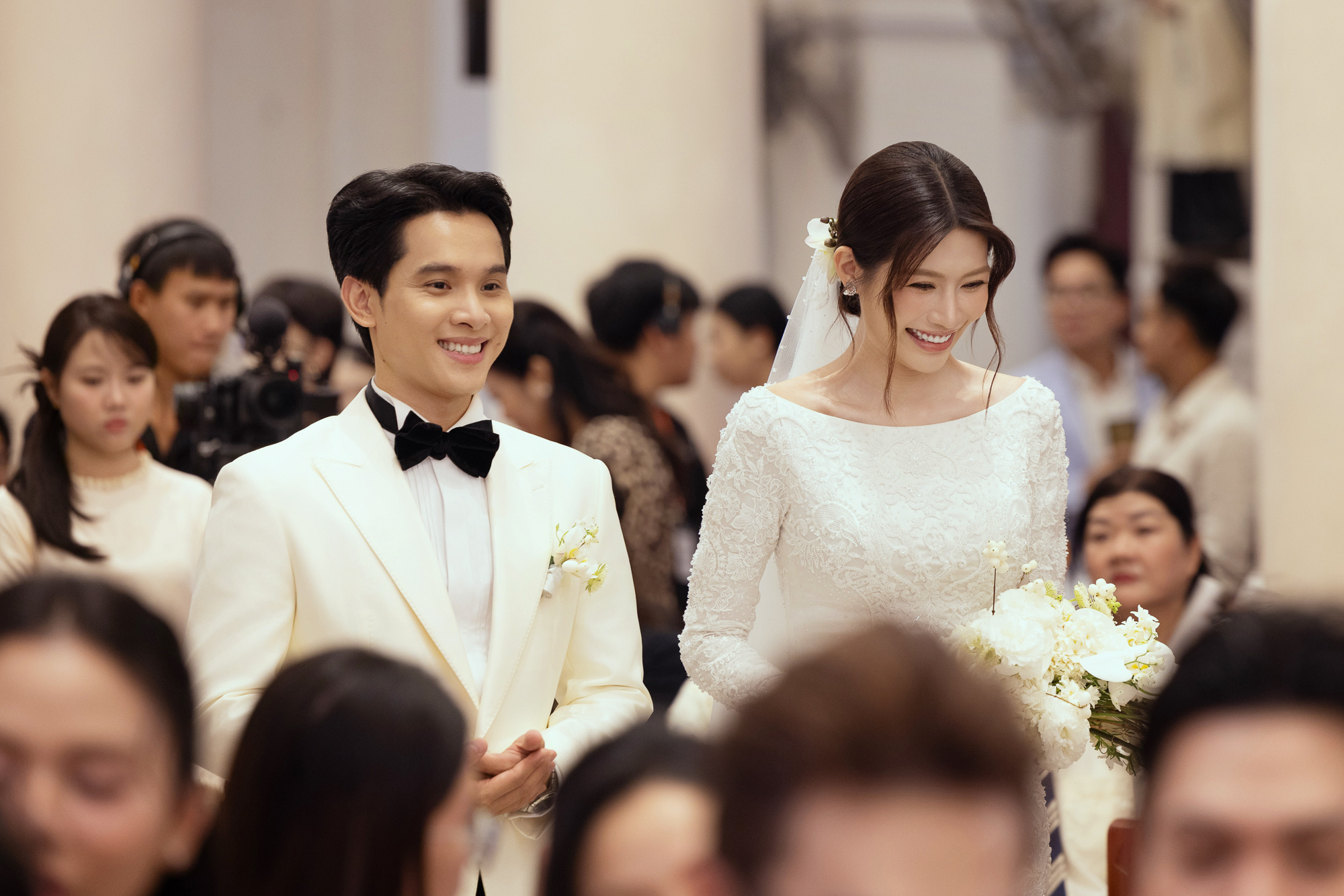 Lễ cưới của á hậu Việt và chồng CEO- Ảnh 1. Lễ cưới của á hậu Việt và chồng CEO- Ảnh 1.
