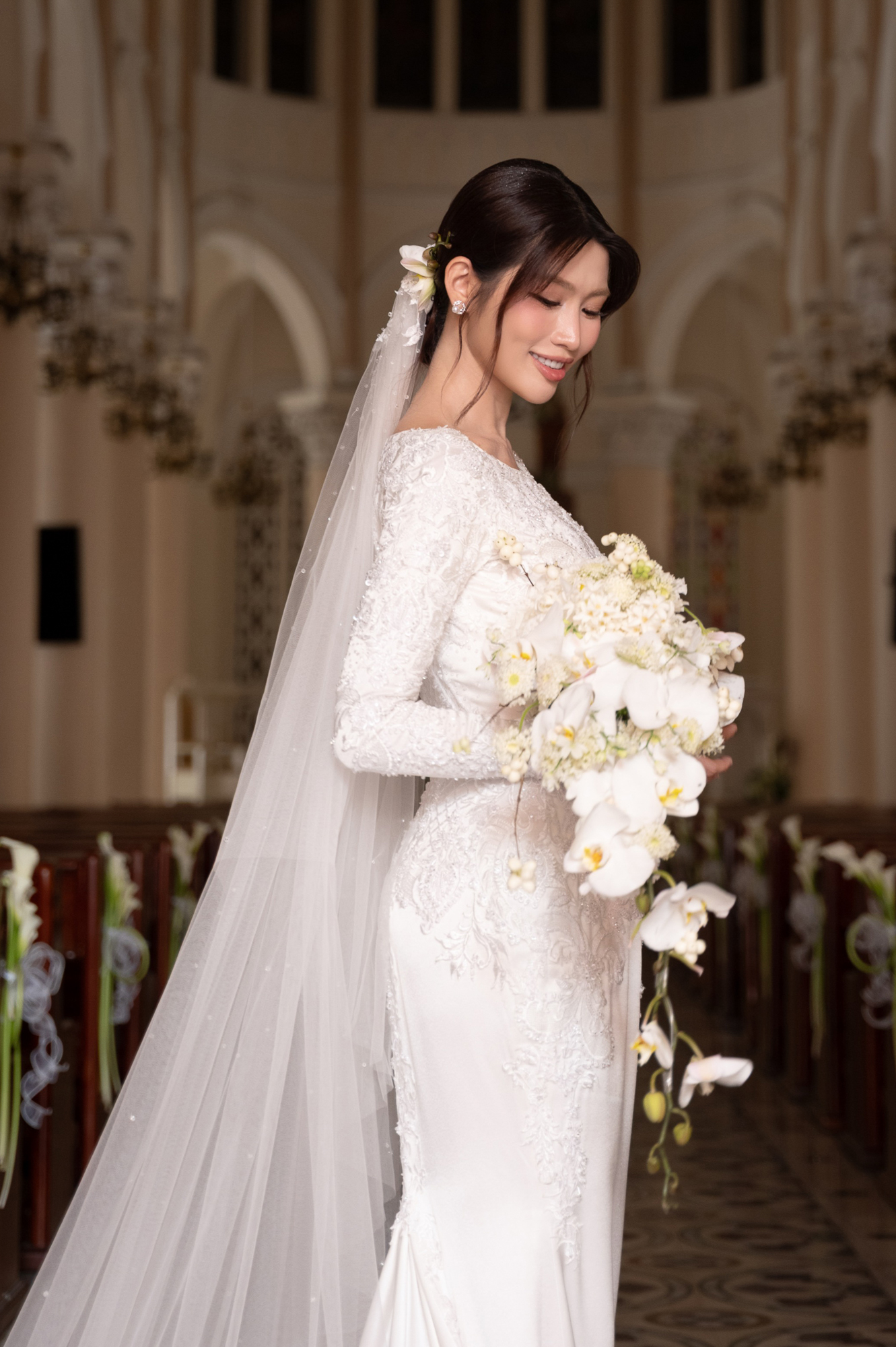 Lễ cưới của á hậu Việt và chồng CEO- Ảnh 2. Lễ cưới của á hậu Việt và chồng CEO- Ảnh 2.