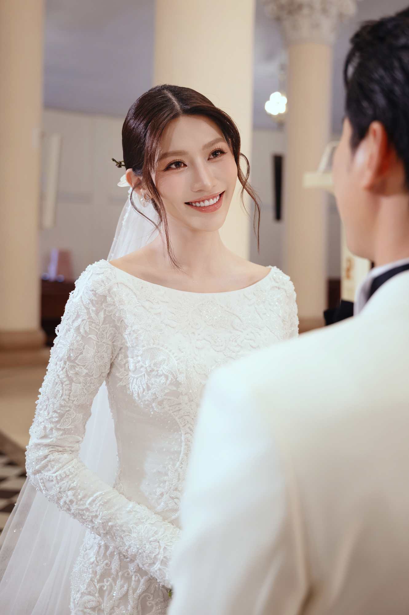 Lễ cưới của á hậu Việt và chồng CEO- Ảnh 3. Lễ cưới của á hậu Việt và chồng CEO- Ảnh 3.