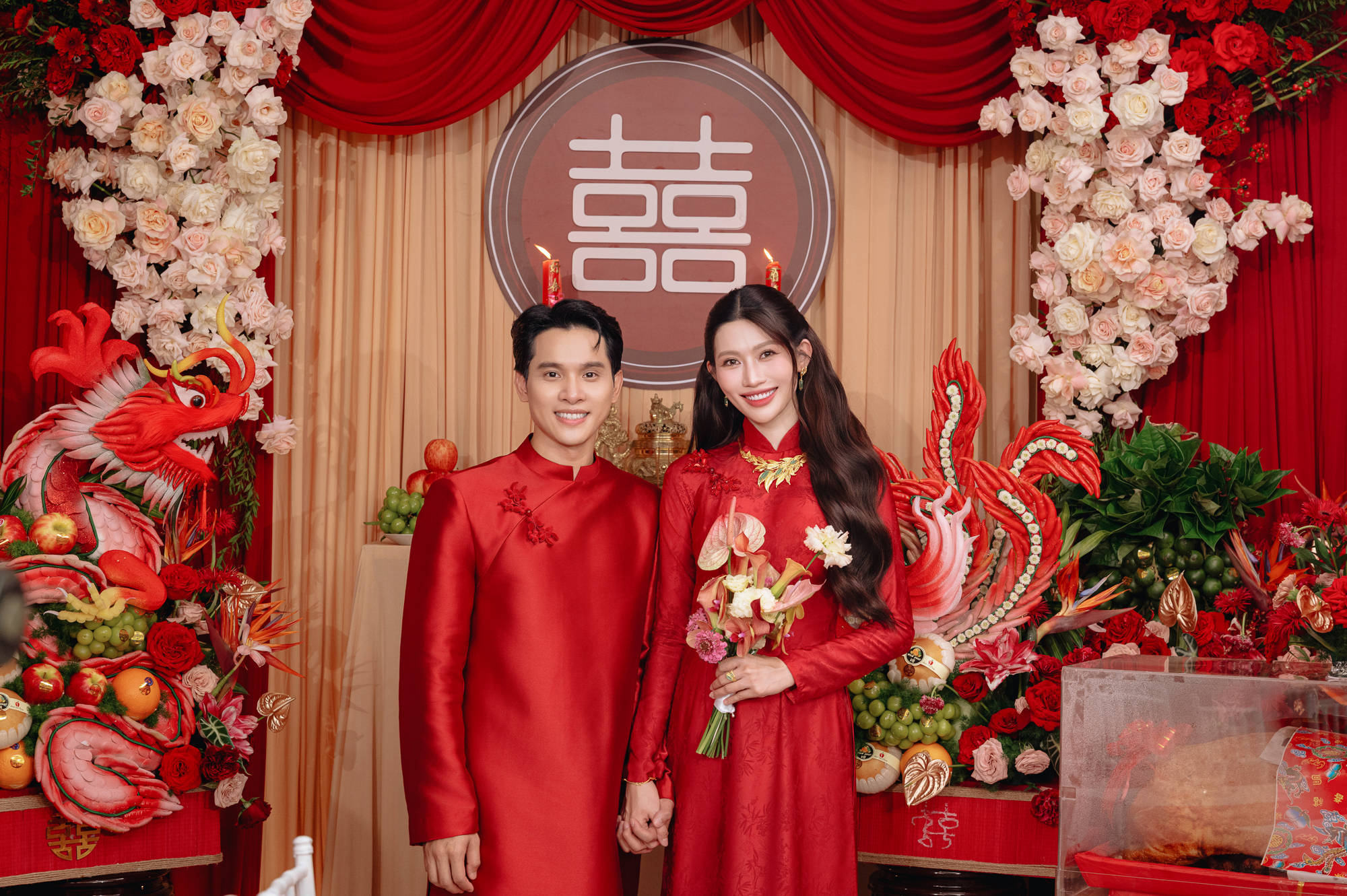 Lễ cưới của á hậu Việt và chồng CEO- Ảnh 6. Lễ cưới của á hậu Việt và chồng CEO- Ảnh 6.