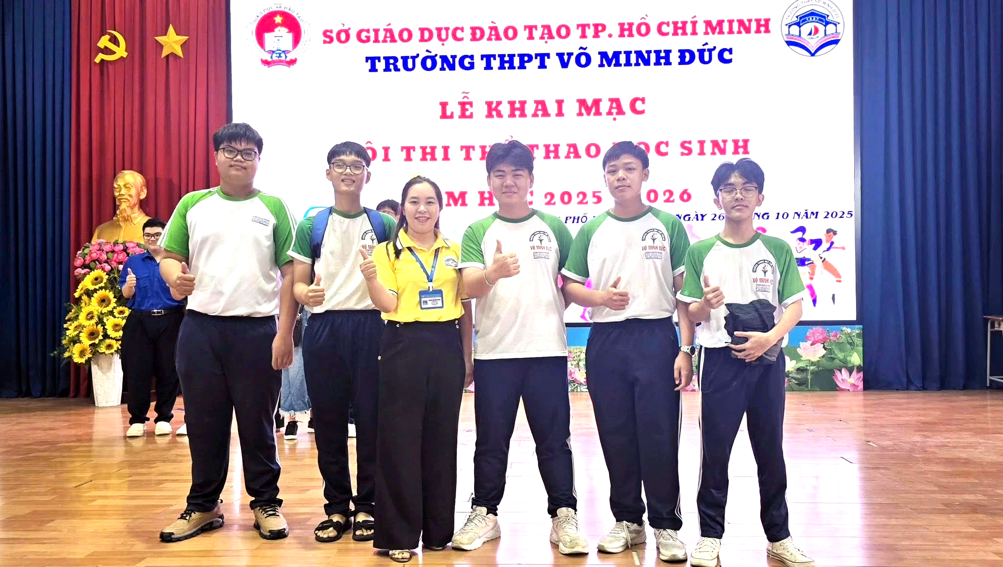 Sportfestivaler för att förbättra moral och talanger hos studenter i Ho Chi Minh-staden - Foto 5. Những ngày hội thể thao rèn đức luyện tài của học sinh TP.HCM- Ảnh 5.