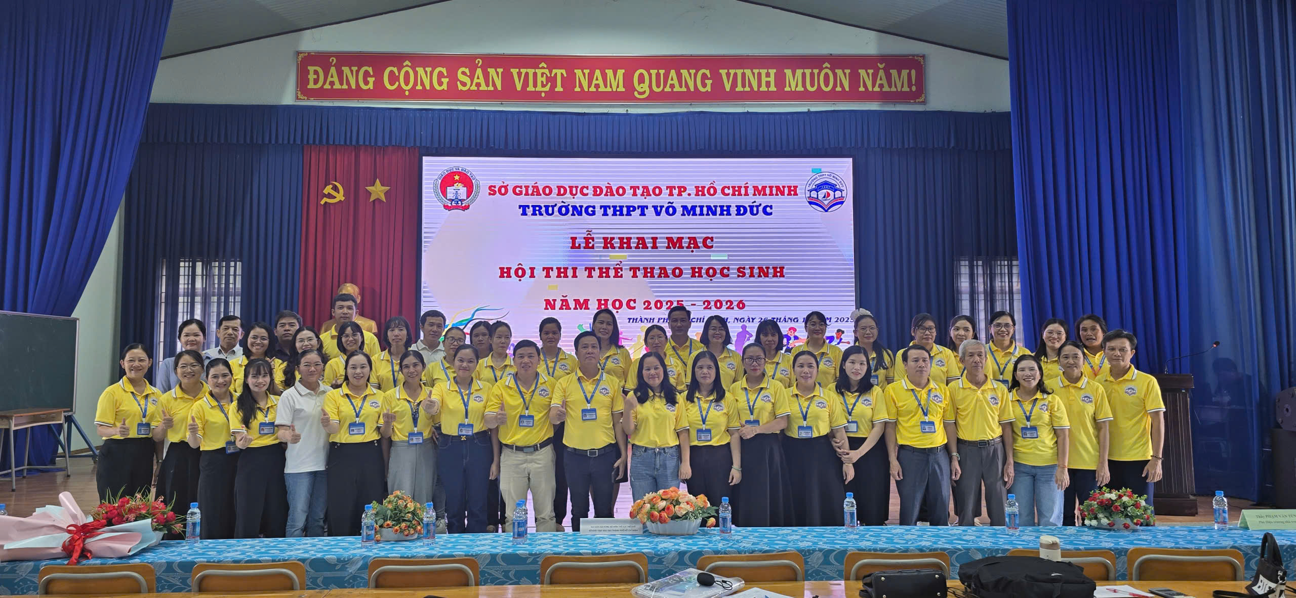 Sportfestivaler för att förbättra moral och talanger hos studenter i Ho Chi Minh-staden - Foto 1. Những ngày hội thể thao rèn đức luyện tài của học sinh TP.HCM- Ảnh 1.