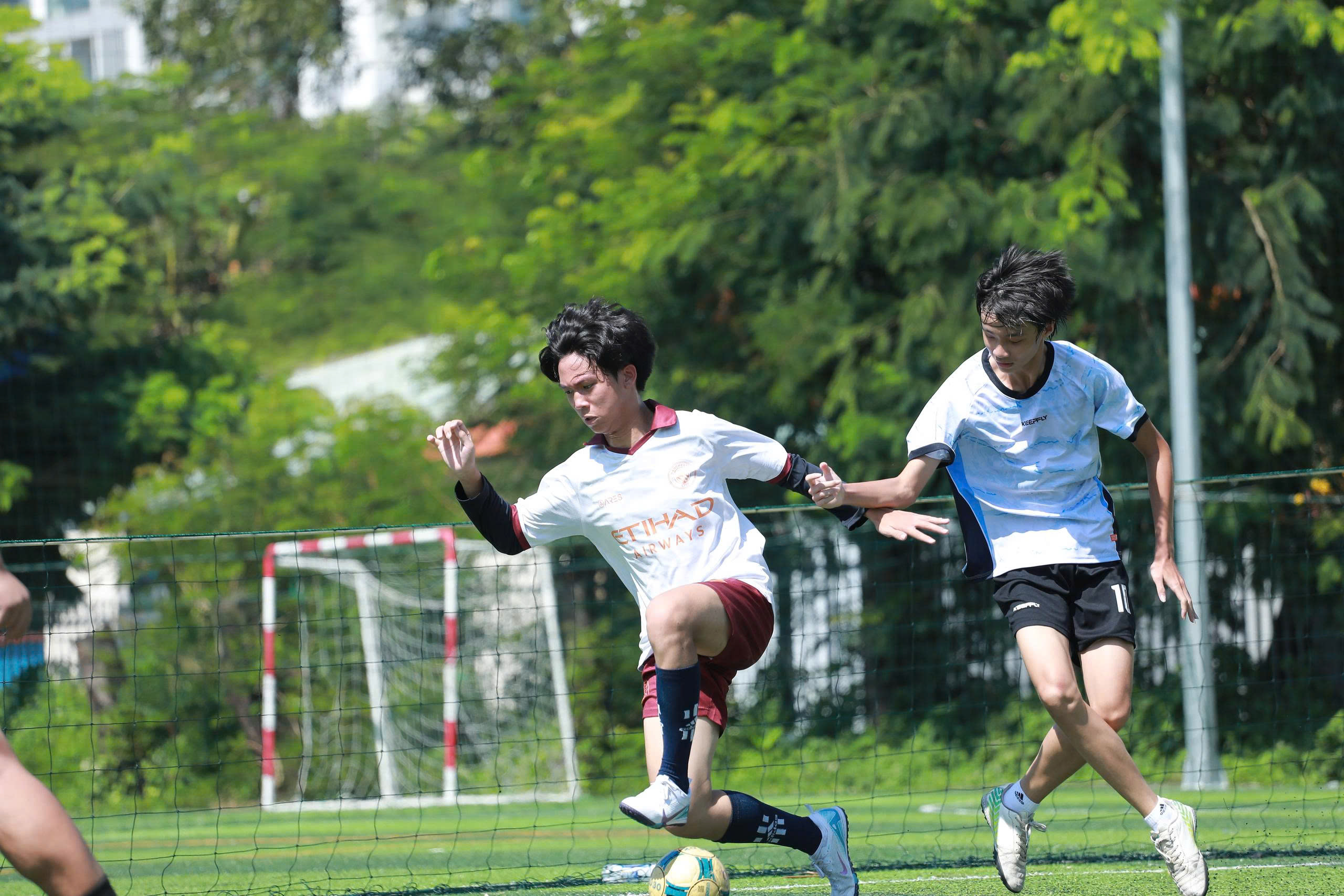 Sportfestivaler för att förbättra moral och talanger hos studenter i Ho Chi Minh-staden - Foto 8. Những ngày hội thể thao rèn đức luyện tài của học sinh TP.HCM- Ảnh 8.