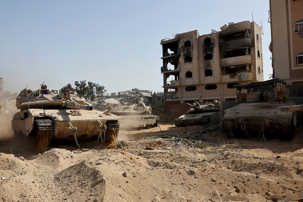 Israel lại tấn công ở Gaza - Ảnh 1.