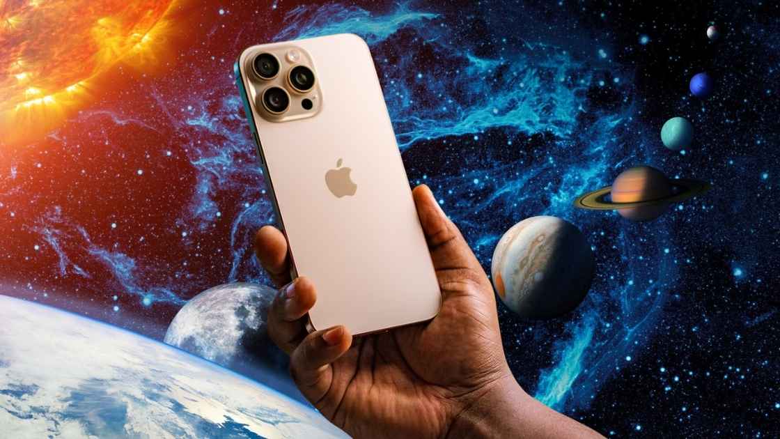 iPhone 18 Pro có thể kết nối internet từ không gian - Ảnh 1.
