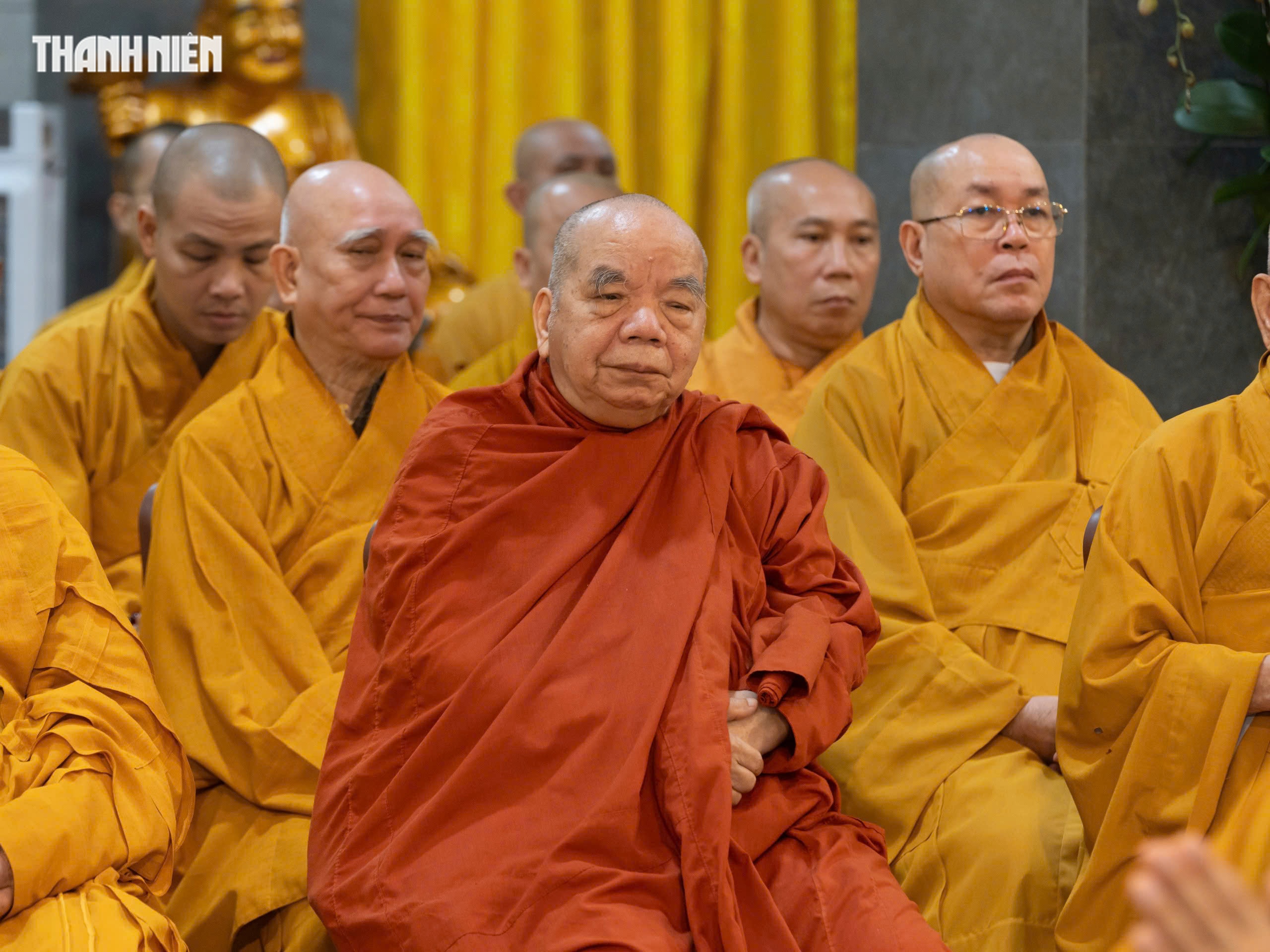 Lễ truy niệm trưởng lão hòa thượng Thích Thiện Tánh tại chùa Phổ Quang - Ảnh 5.
