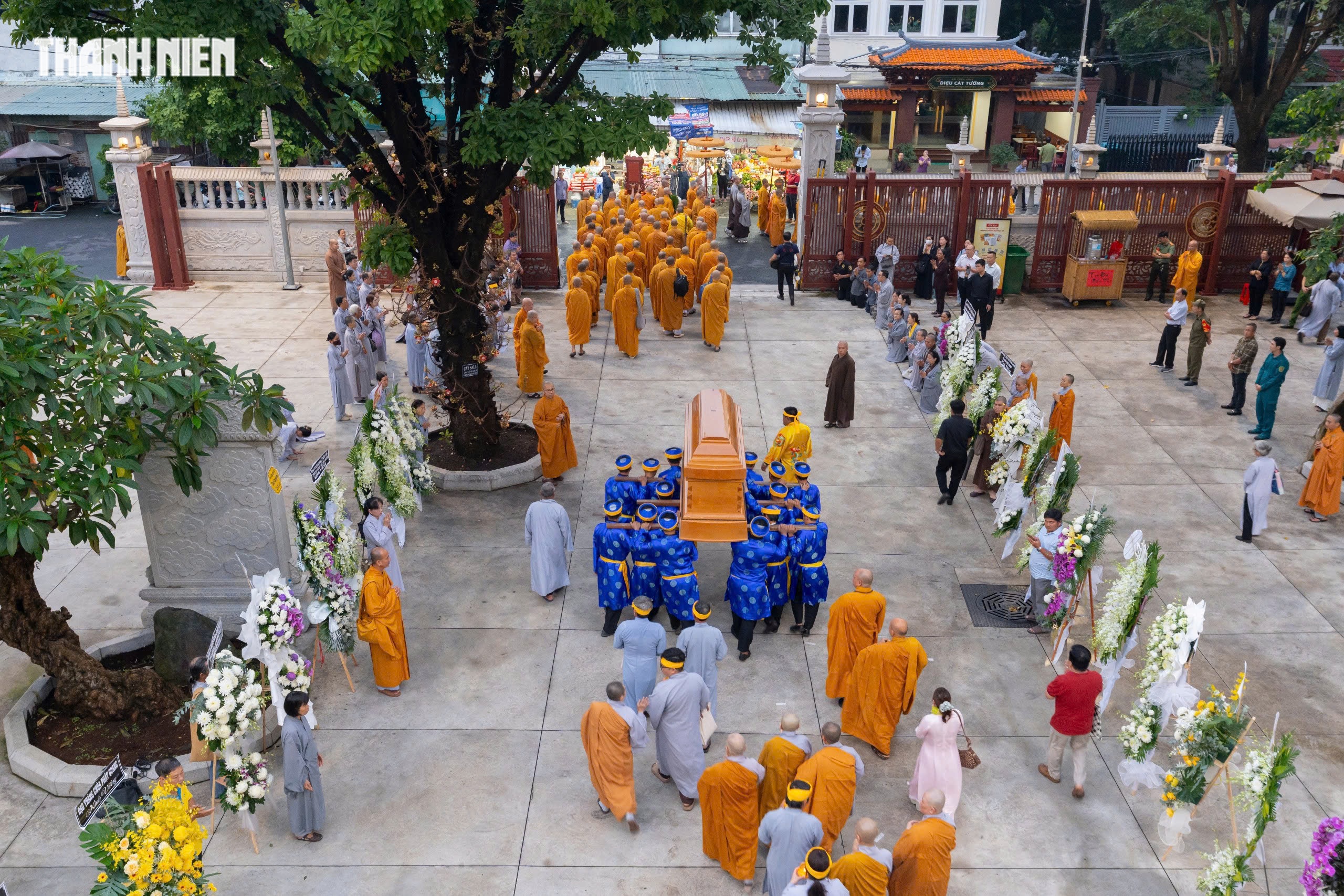 Lễ truy niệm trưởng lão hòa thượng Thích Thiện Tánh tại chùa Phổ Quang - Ảnh 12.