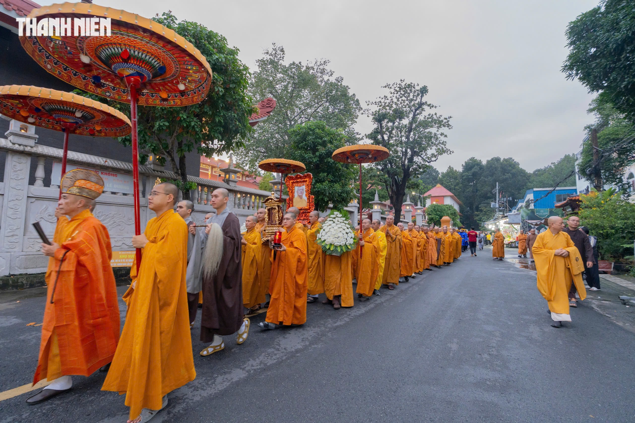 Lễ truy niệm trưởng lão hòa thượng Thích Thiện Tánh tại chùa Phổ Quang - Ảnh 13.