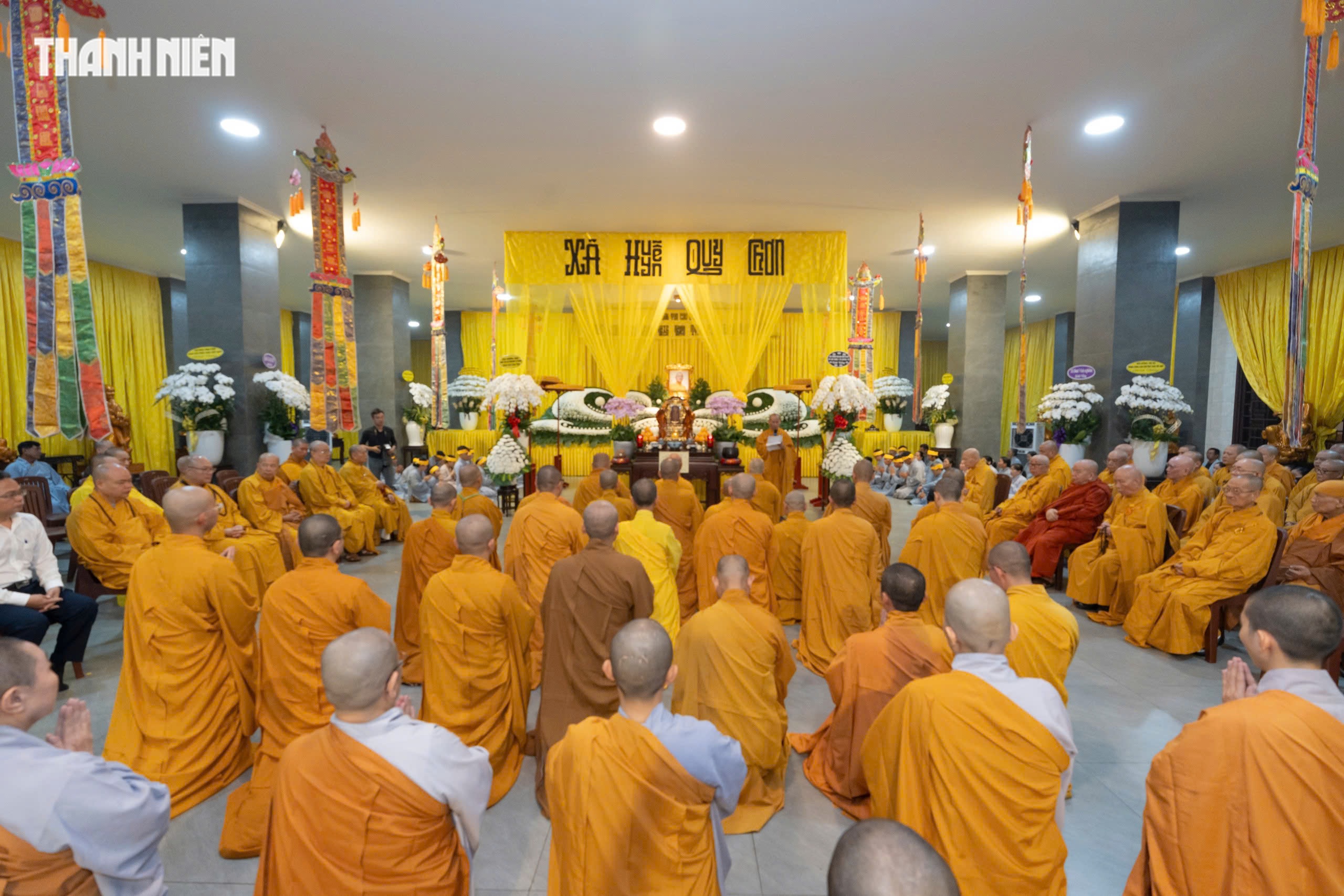 Lễ truy niệm trưởng lão hòa thượng Thích Thiện Tánh tại chùa Phổ Quang - Ảnh 9.