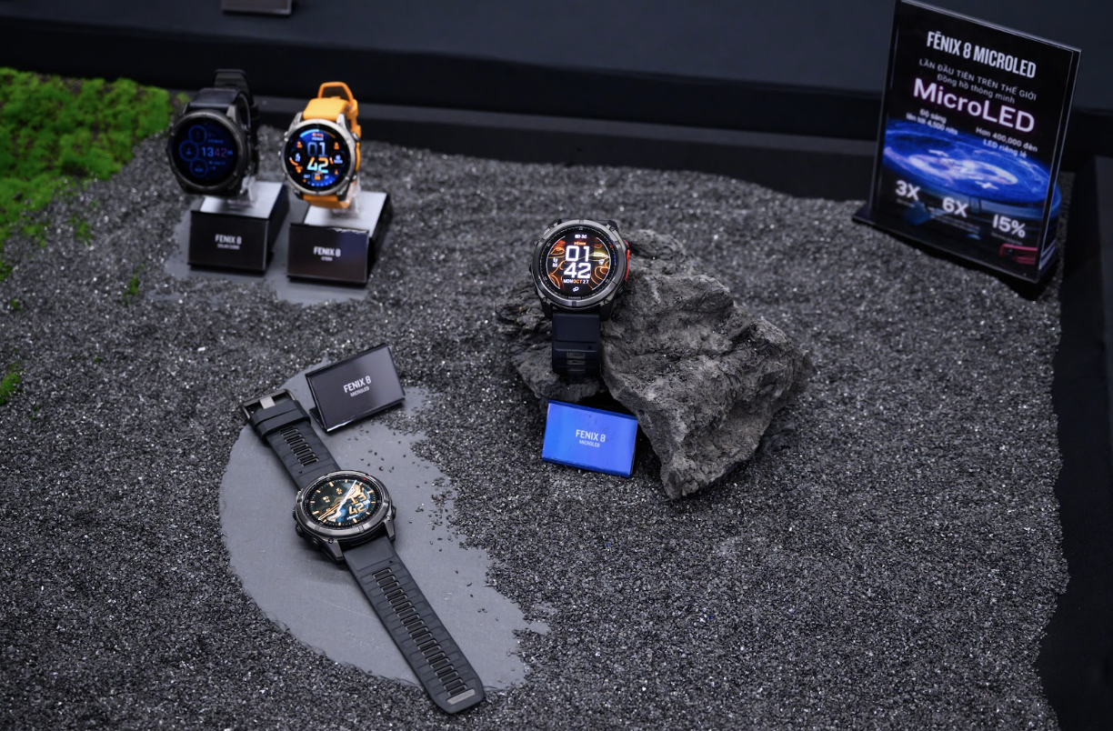 Garmin fēnix 8 MicroLED: Đồng hồ thể thao công nghệ mới đột phá cho người yêu vận động - Ảnh 2.