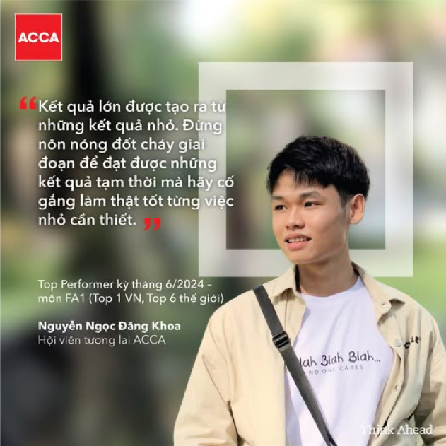 Học cao đẳng vẫn đủ trình độ thi lấy chứng chỉ ACCA của Anh- Ảnh 2. Học cao đẳng vẫn đủ trình độ thi lấy chứng chỉ ACCA của Anh- Ảnh 2.