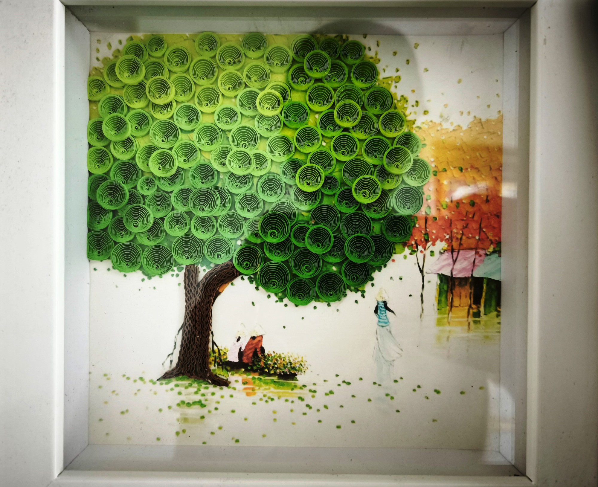 Tranh giấy xoắn của 'cô gái tí hon'- Ảnh 6. Tranh giấy xoắn của 'cô gái tí hon'- Ảnh 6.