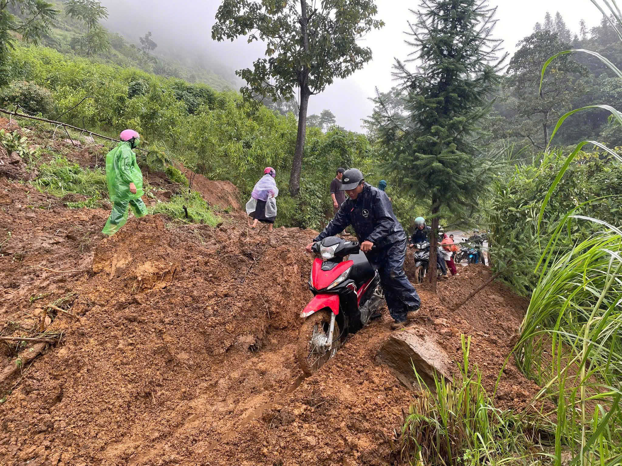 Mưa lũ lịch sử làm sập, cuốn trôi hơn 20 cây cầu tại Tuyên Quang  - Ảnh 5.