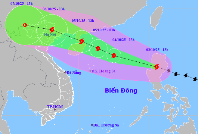 Chiều tối nay bão Matmo (bão …