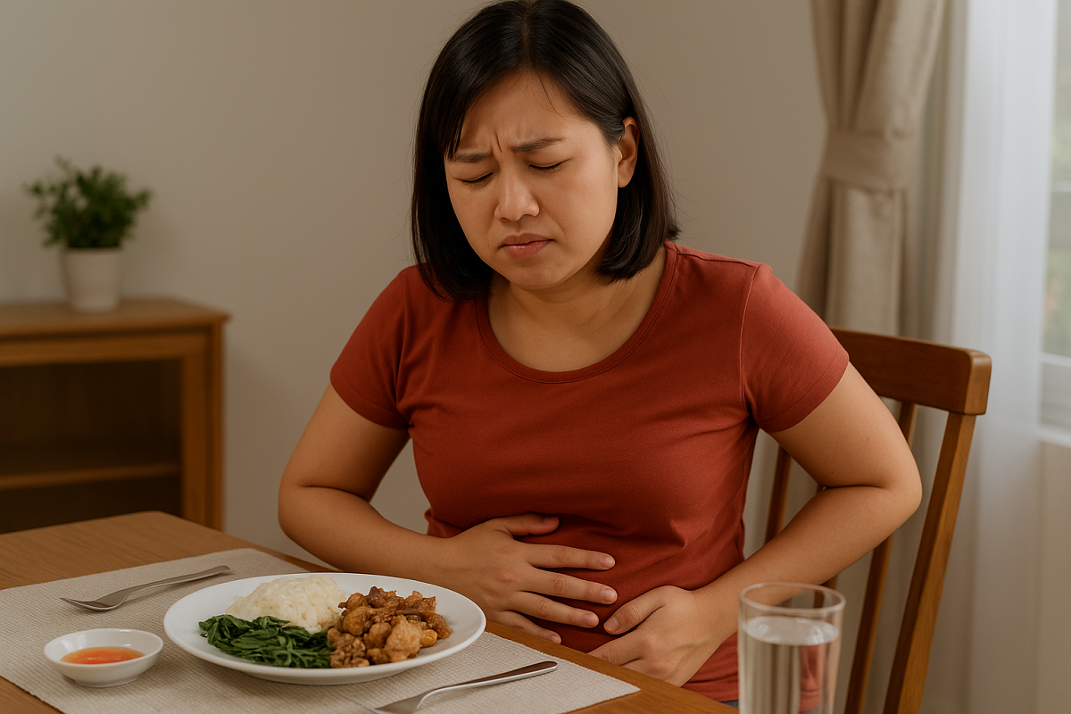 Vì sao nhiều người dễ bị chướng bụng sau ăn, khắc phục thế nào? - Ảnh 1.