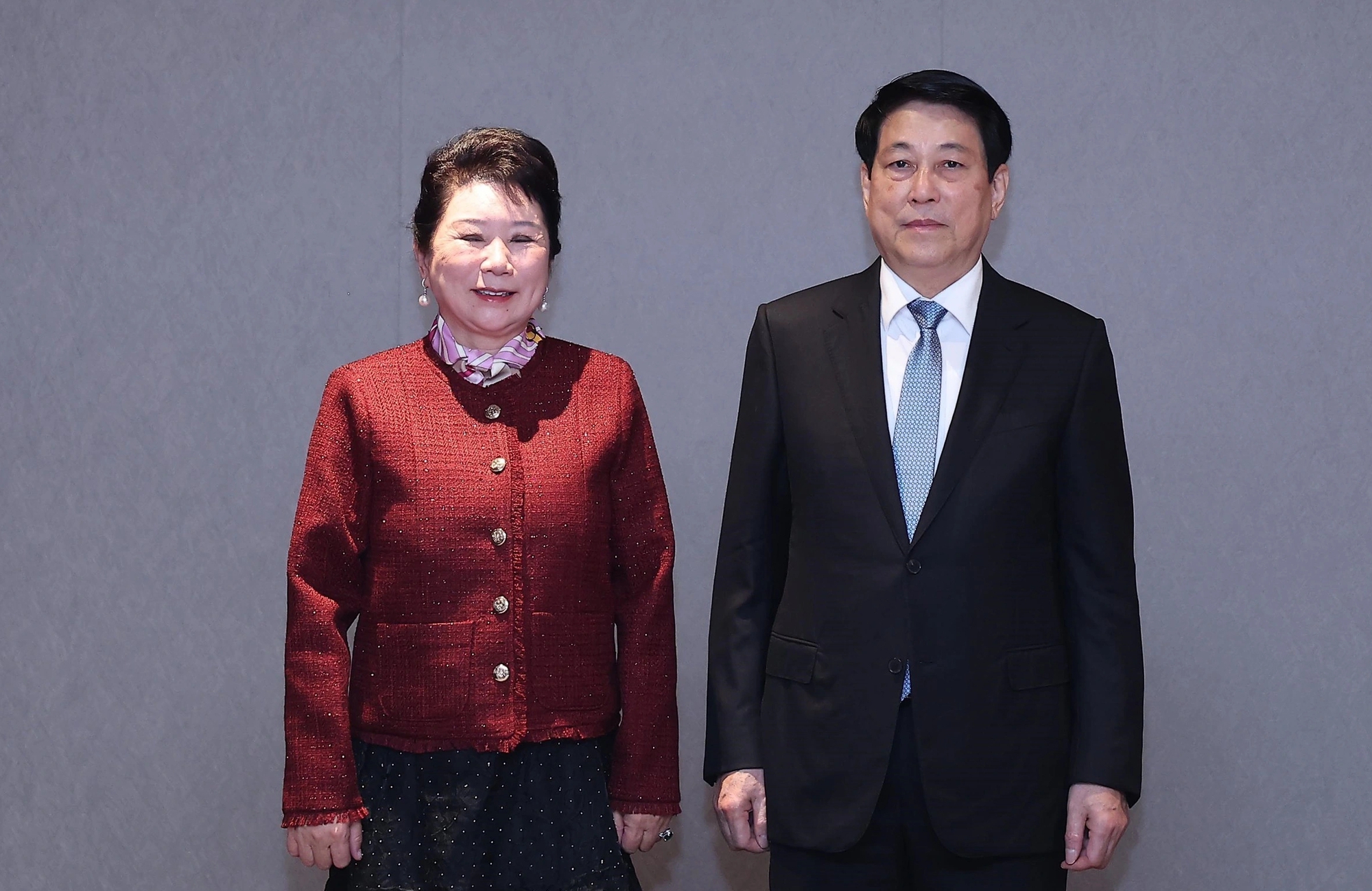 Chủ tịch nước Lương Cường gặp lãnh đạo các tập đoàn lớn - Ảnh 2.