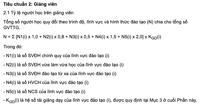 Một giảng viên đang 'gánh' bao nhiêu người học?- Ảnh 2.