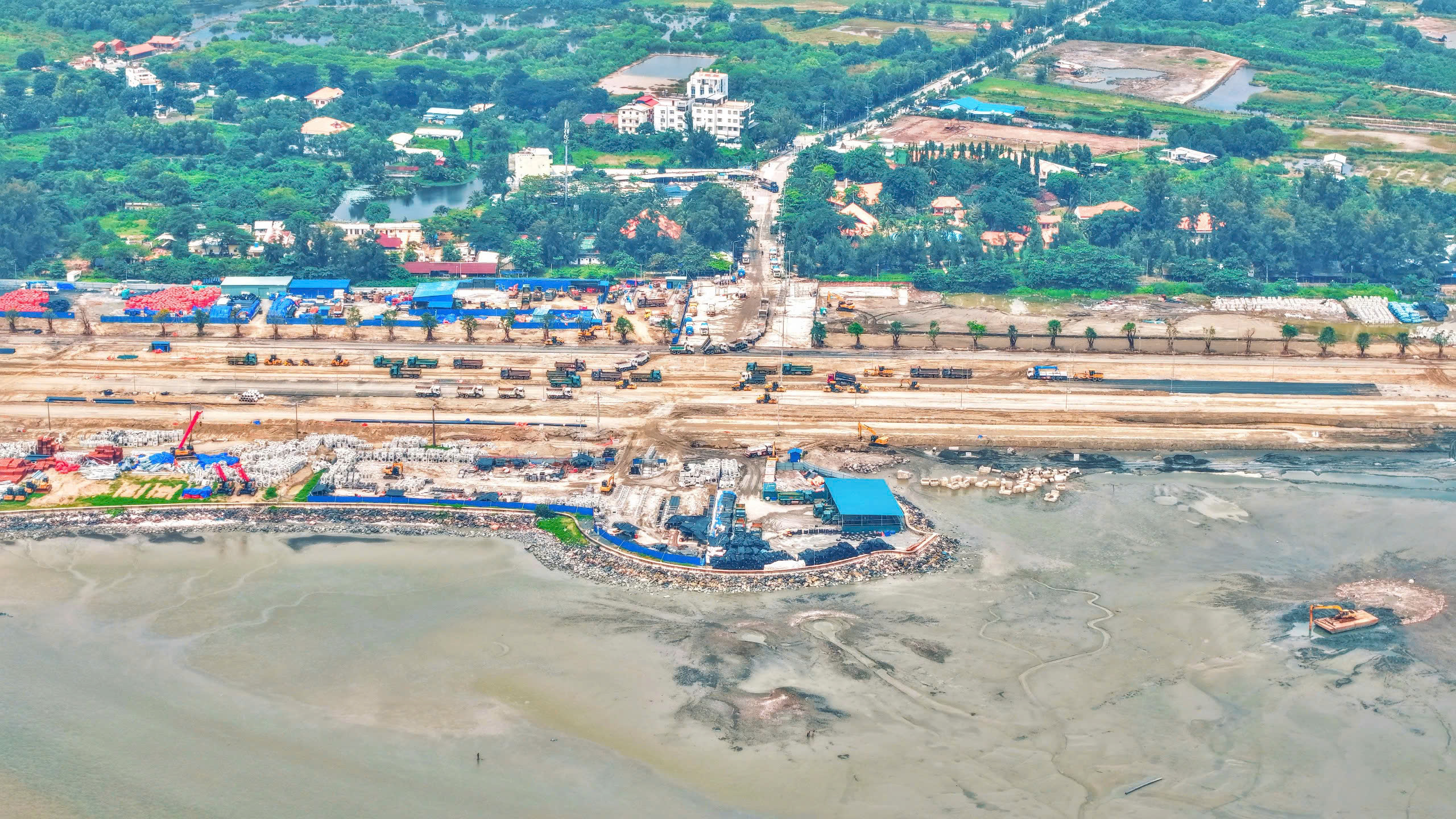 Vinhomes Cần Giờ sử dụng công nghệ lấn biển bền vững hàng đầu thế giới- Ảnh 1.