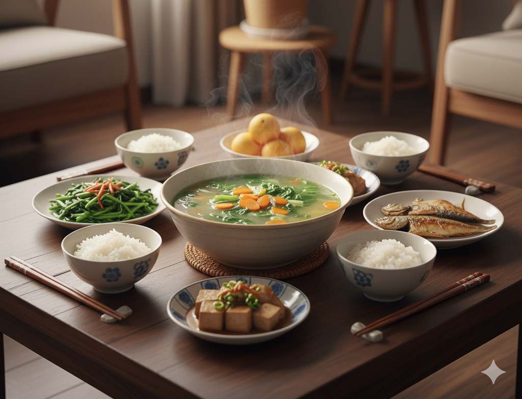 - Ảnh 1. Ăn cơm cùng với canh: Bác sĩ nói gì? - Ảnh 1.