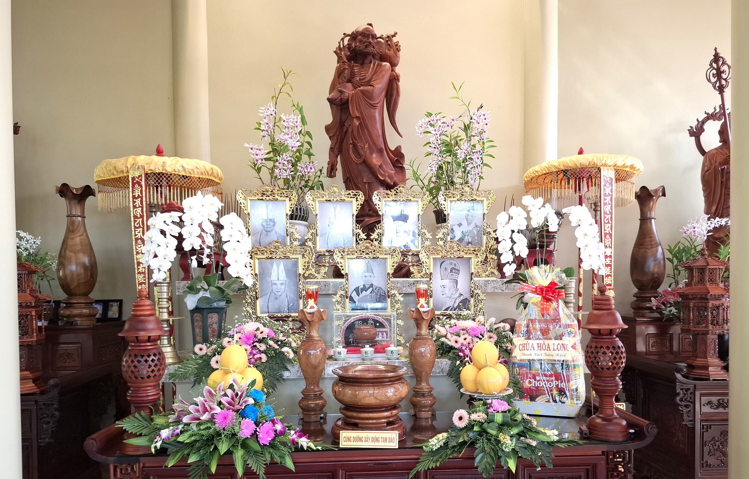 Mysterious That Son: ឧបករណ៍ចម្លែកនៅវត្ត Nam Can - រូបថត ៣. Thất Sơn huyền bí: Cây đàn lạ ở chùa Năm Căn- Ảnh 3.