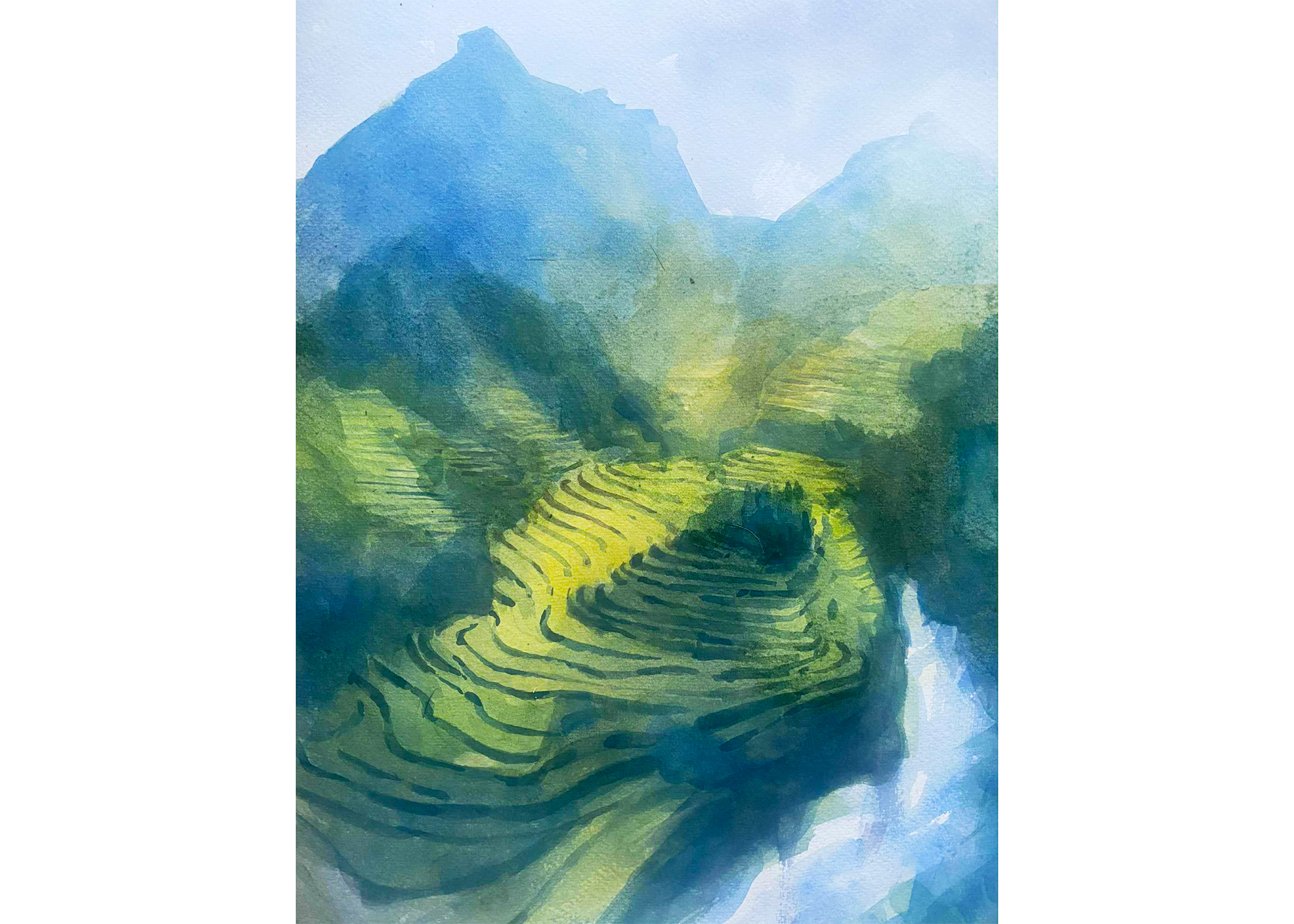 អាថ៍កំបាំងនៃសម្រស់ដ៏គួរឱ្យទាក់ទាញនៃវាលរាបស្មើ Mu Cang Chai - រូបថត ១. Bí mật vẻ đẹp mê hồn ruộng bậc thang Mù Cang Chải- Ảnh 1.