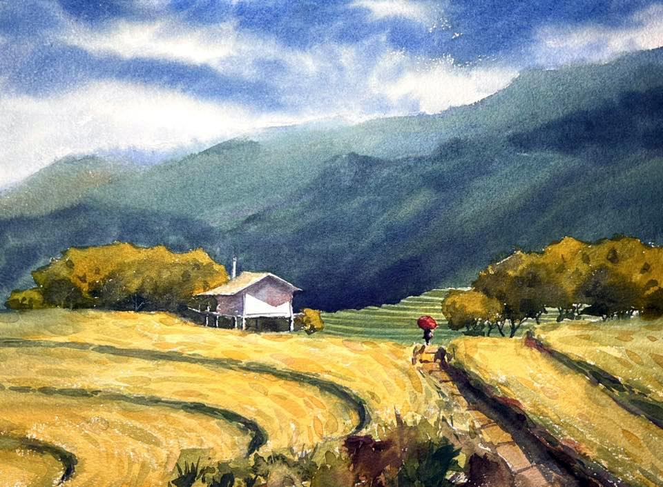 អាថ៍កំបាំងនៃសម្រស់ដ៏គួរឱ្យទាក់ទាញនៃវាលរាបស្មើ Mu Cang Chai - រូបថត ៨. Bí mật vẻ đẹp mê hồn ruộng bậc thang Mù Cang Chải- Ảnh 8.