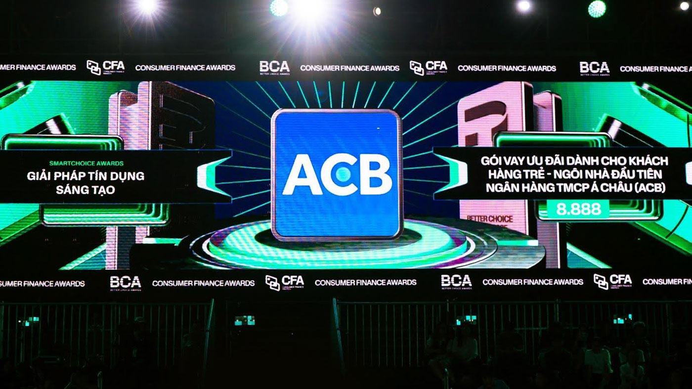 ACB được vinh danh Giải pháp tín dụng Sáng tạo với chương trình 'Ngôi Nhà Đầu Tiên'- Ảnh 1.