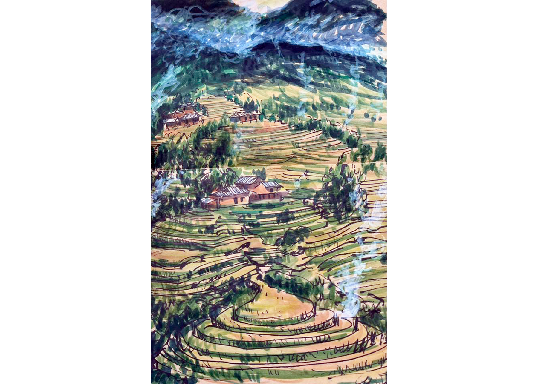 អាថ៍កំបាំងនៃសម្រស់ដ៏គួរឱ្យទាក់ទាញនៃវាលរាបស្មើ Mu Cang Chai - រូបថត 12 ។ Bí mật vẻ đẹp mê hồn ruộng bậc thang Mù Cang Chải- Ảnh 12.