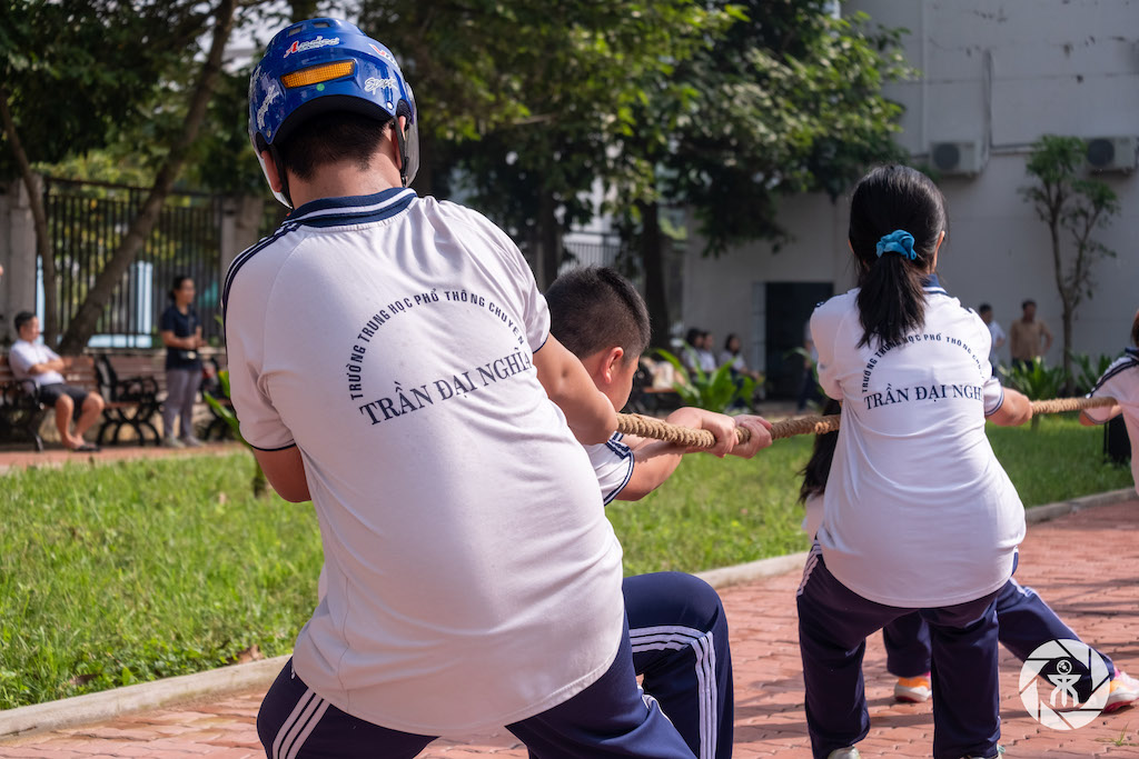 Gay cấn, hấp dẫn giải thể thao học sinh Trường THPT chuyên Trần Đại Nghĩa- Ảnh 7.