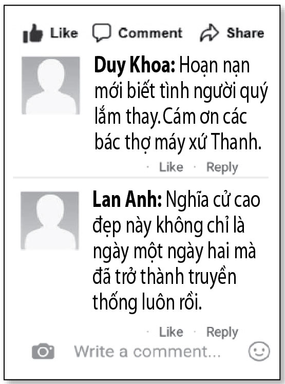 Đến v&ugrave;ng lũ sửa xe m&aacute;y, đồ điện tử miễn ph&iacute; - Ảnh 4.