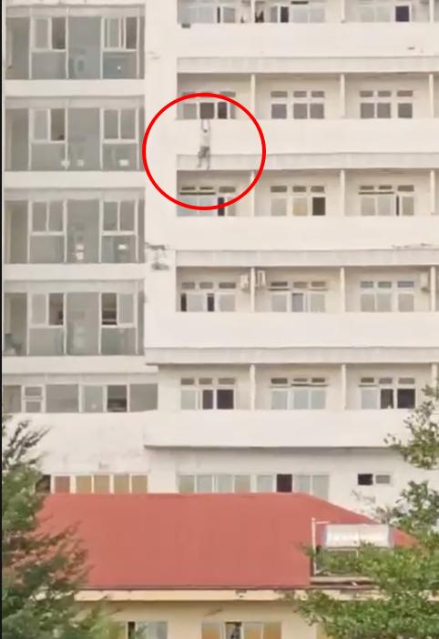 Điều tra vụ người đàn ông rơi từ lầu 8 bệnh viện xuống đất tử vong - Ảnh 1.