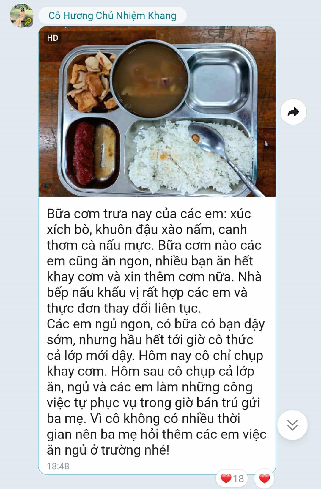 Có gì trong suất ăn bán trú giá 14.000 đồng và17.000 đồng ở trường làng Quảng Trị?- Ảnh 11. Có gì trong suất ăn bán trú giá 14.000 đồng và17.000 đồng ở trường làng Quảng Trị?- Ảnh 11.