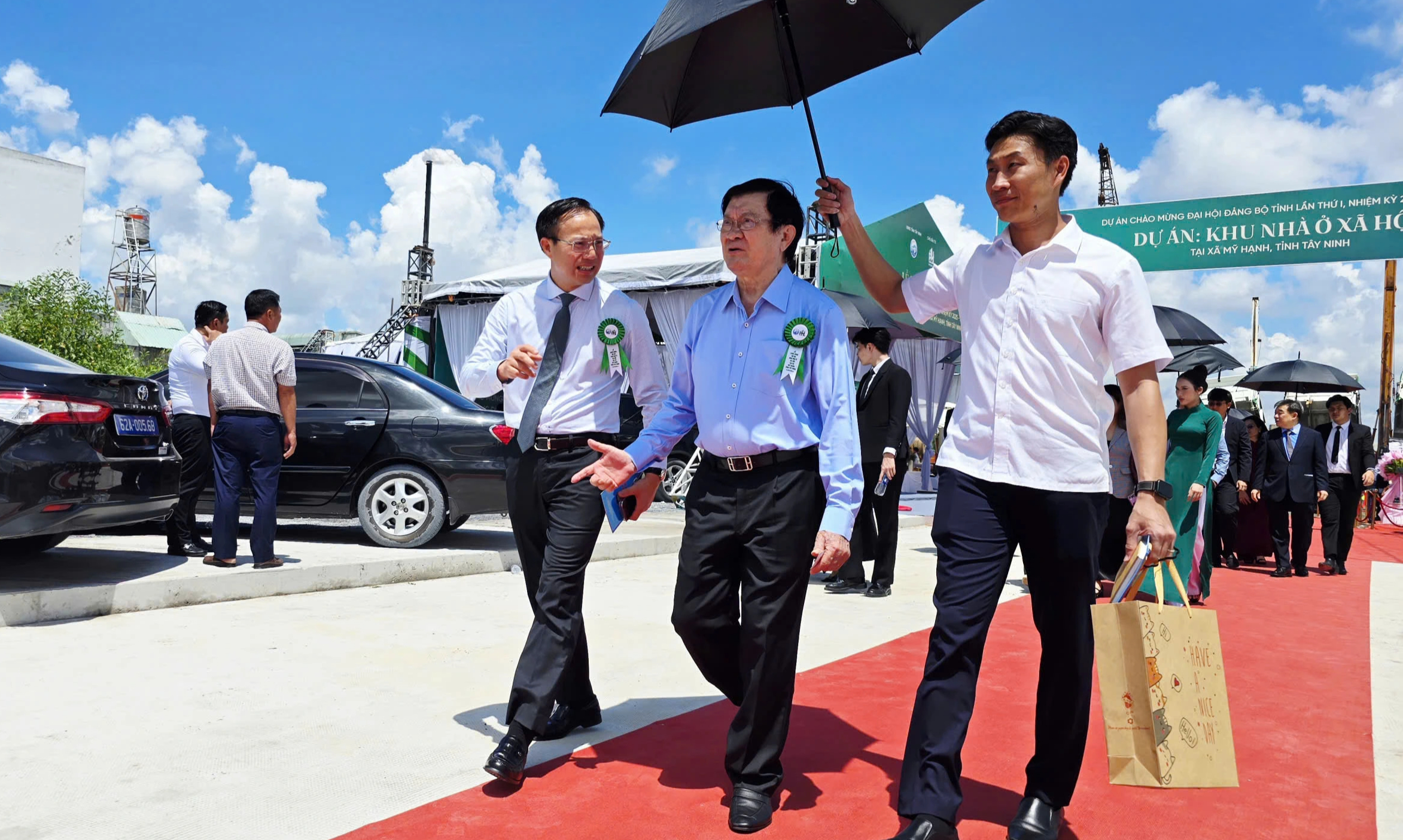 Tây Ninh: Khởi công dự án 1.646 căn nhà ở xã hội tại xã Mỹ Hạnh- Ảnh 1.