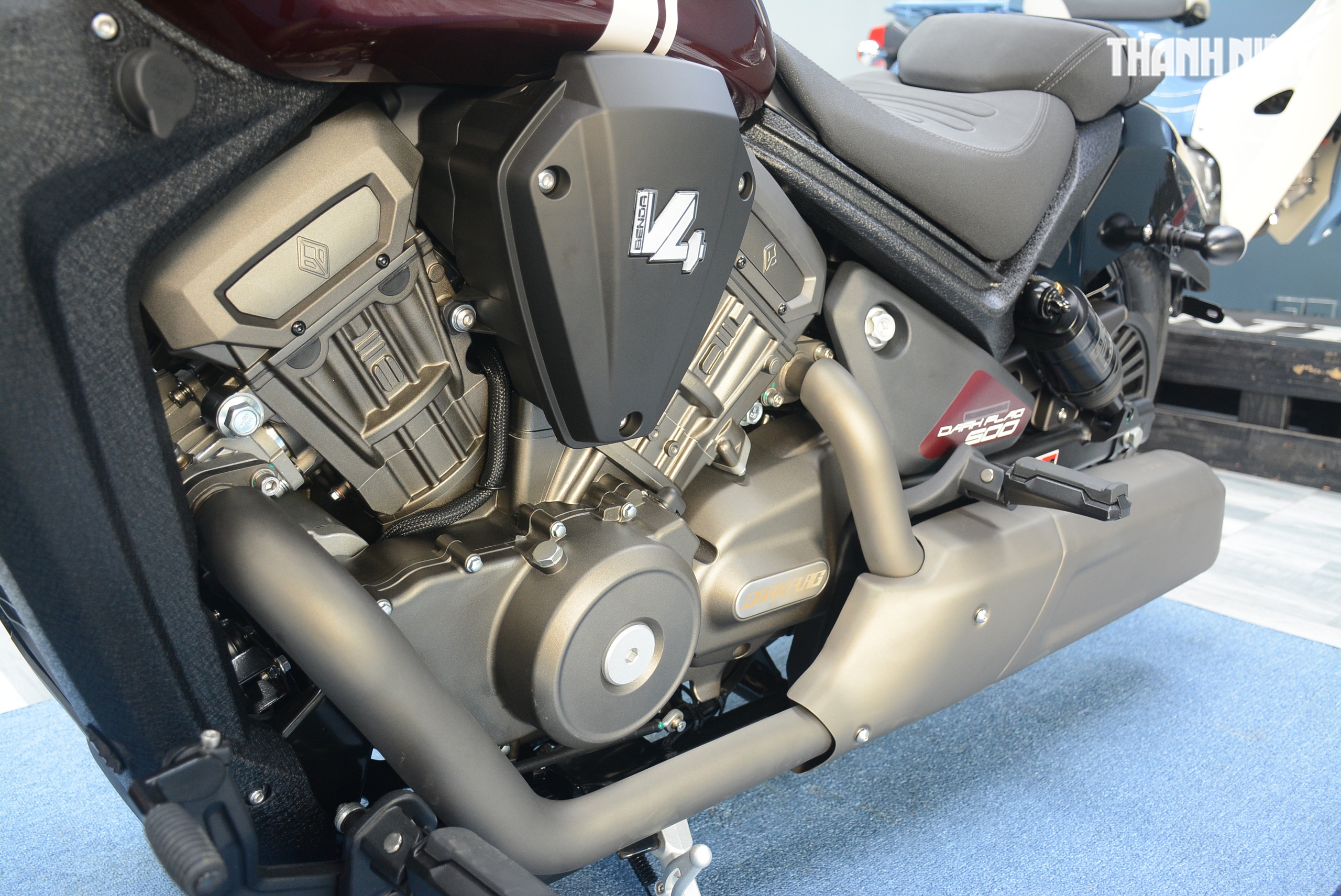 M&ocirc; t&ocirc; đậm chất chơi Benda Dark Flag 500 Commander về Việt Nam, trang bị phuộc hơi - Ảnh 8.