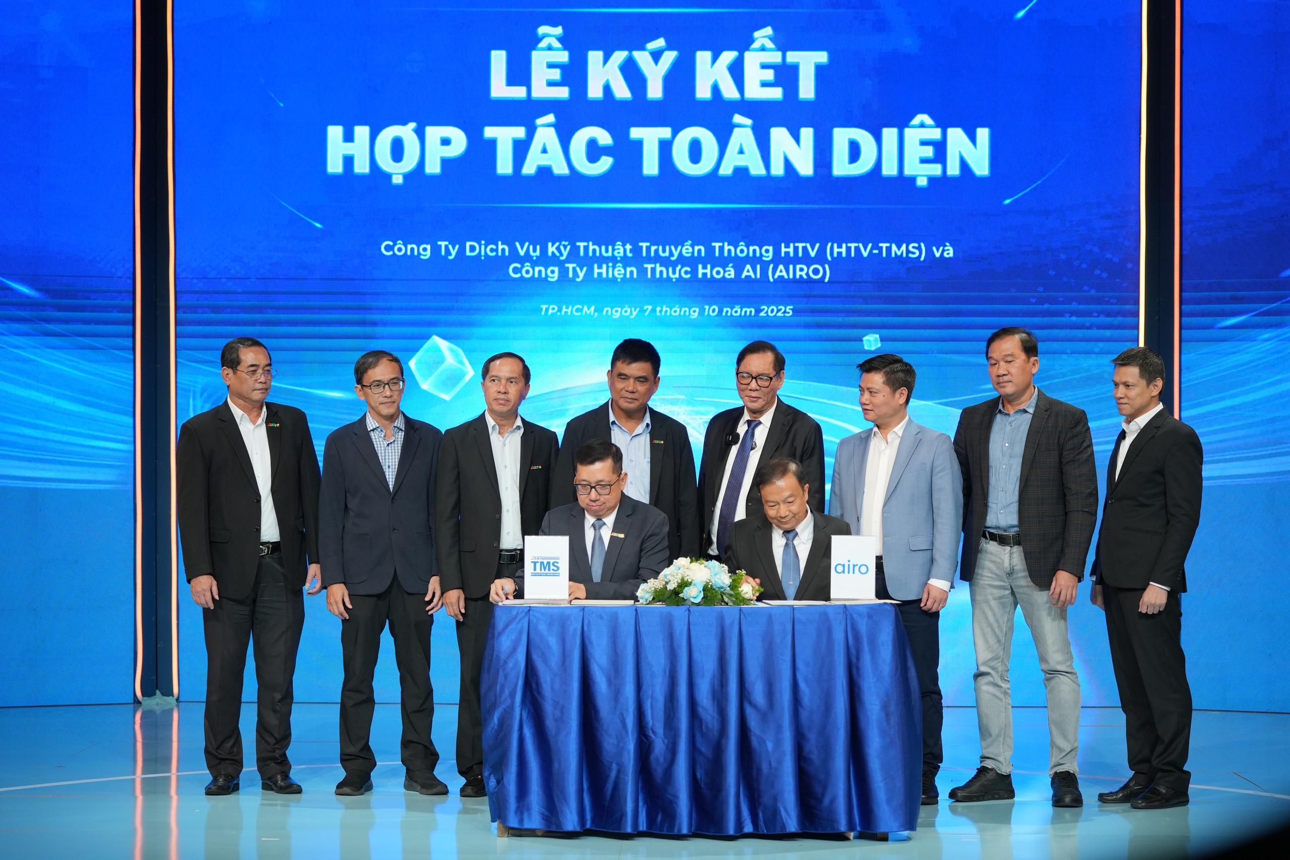 Tập đoàn KIDO hợp tác cùng HTV hiện thực hóa công nghệ AI- Ảnh 1.
