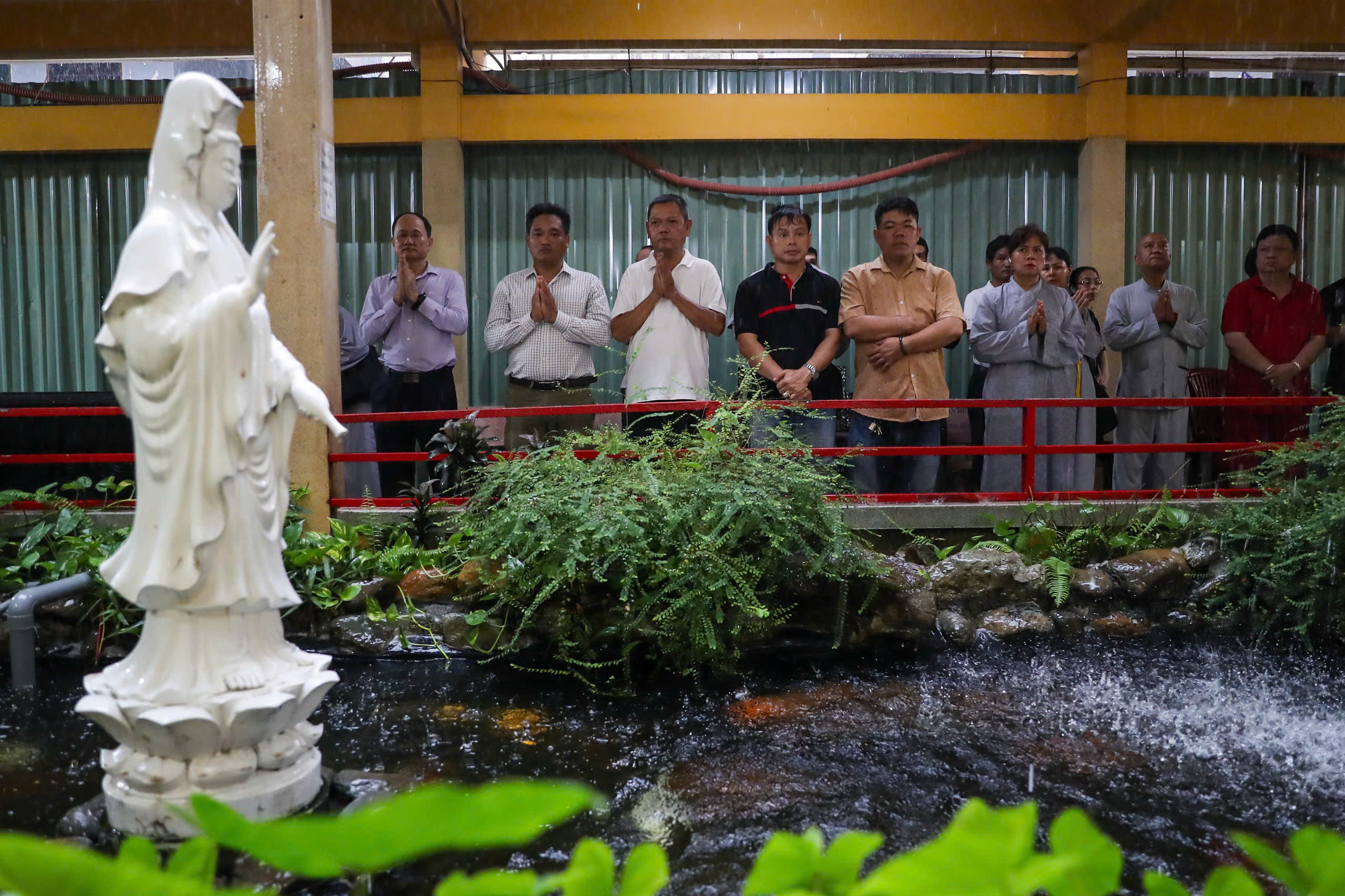 Trang nghiêm lễ nhập quan trưởng lão hòa thượng Thích Trí Tịnh tại chùa Vĩnh Nghiêm
