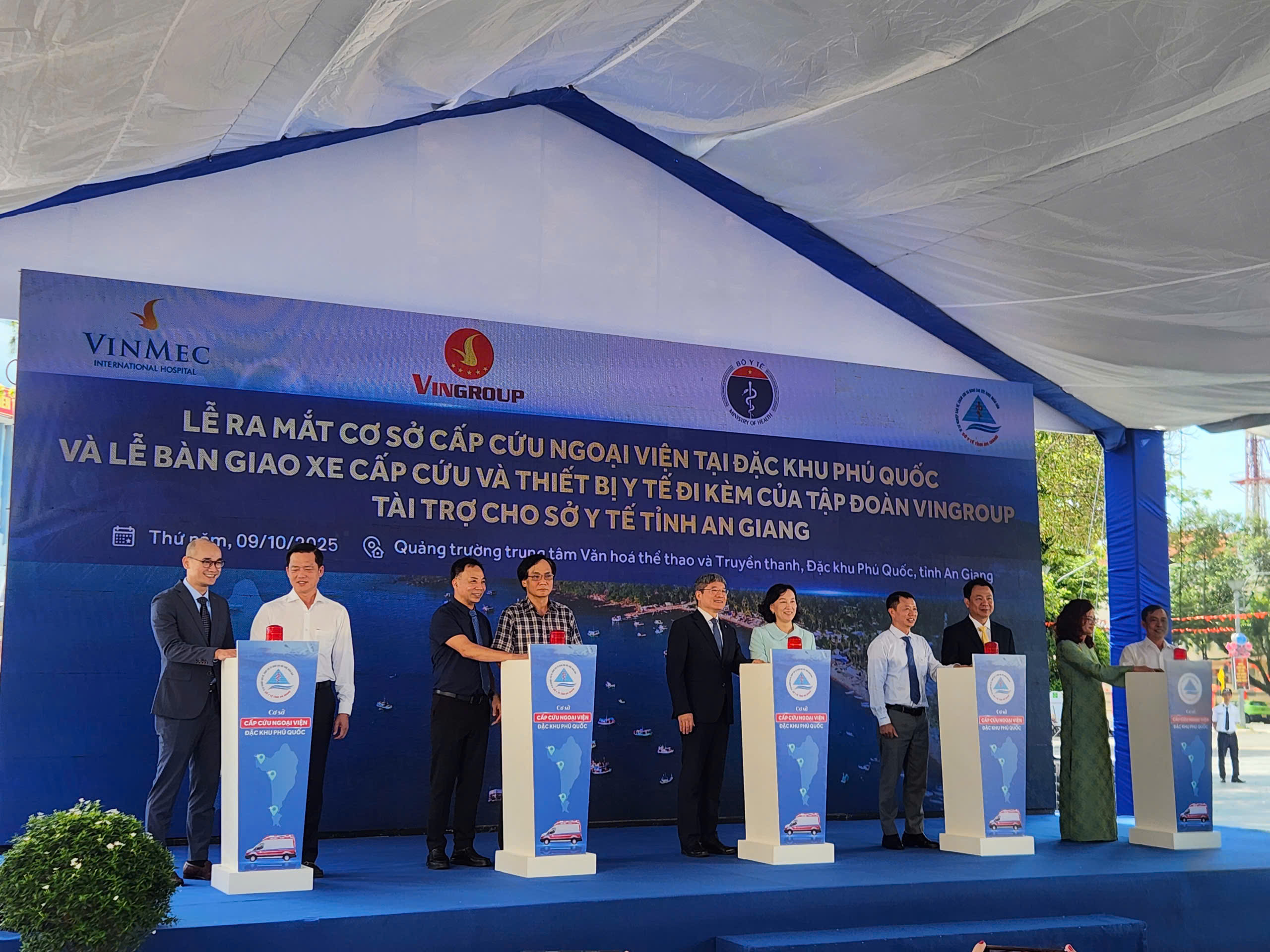 Ra Mắt Cơ Sở Cấp Cứu Ngoại Viện Chuẩn Quốc Tế Tại Phú Quốc Ra Mắt Cơ Sở Cấp Cứu Ngoại Viện Chuẩn Quốc Tế Tại Phú Quốc - Ảnh 1.