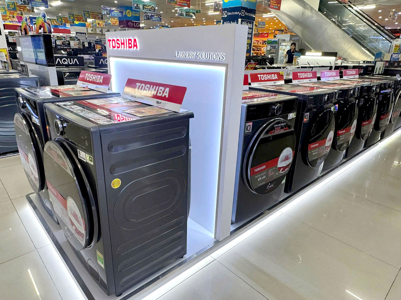 Máy giặt Toshiba tăng trưởng kỷ lục, dẫn đầu doanh số tháng 9 tại Điện máy Xanh- Ảnh 1. Máy giặt Toshiba tăng trưởng kỷ lục, dẫn đầu doanh số tháng 9 tại Điện máy Xanh- Ảnh 1.