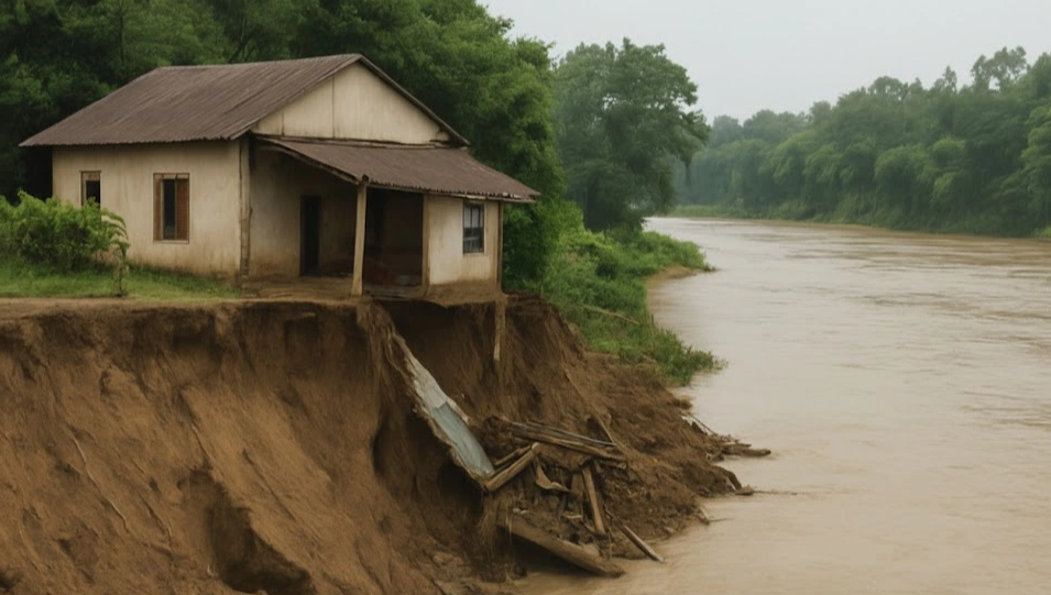 Không để thiên tai xóa luôn quyền sử dụng đất- Ảnh 1. Không để thiên tai xóa luôn quyền sử dụng đất- Ảnh 1.