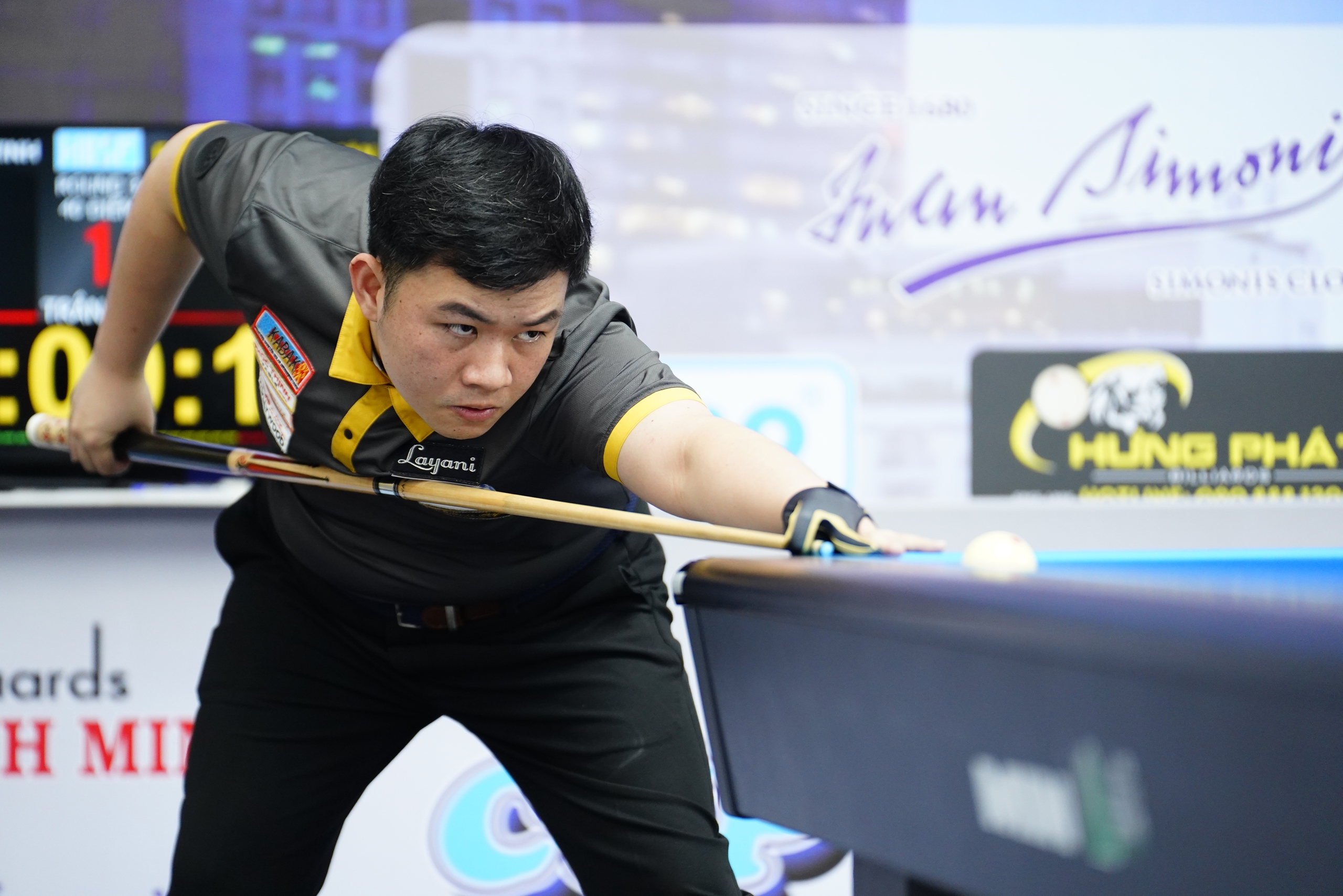 Billiards: Bao Phương Vinh bùng nổ với sê-ri cực khủng, thiết lập kỷ lục thế giới- Ảnh 1. Billiards: Bao Phương Vinh bùng nổ với sê-ri cực khủng, thiết lập kỷ lục thế giới- Ảnh 1.