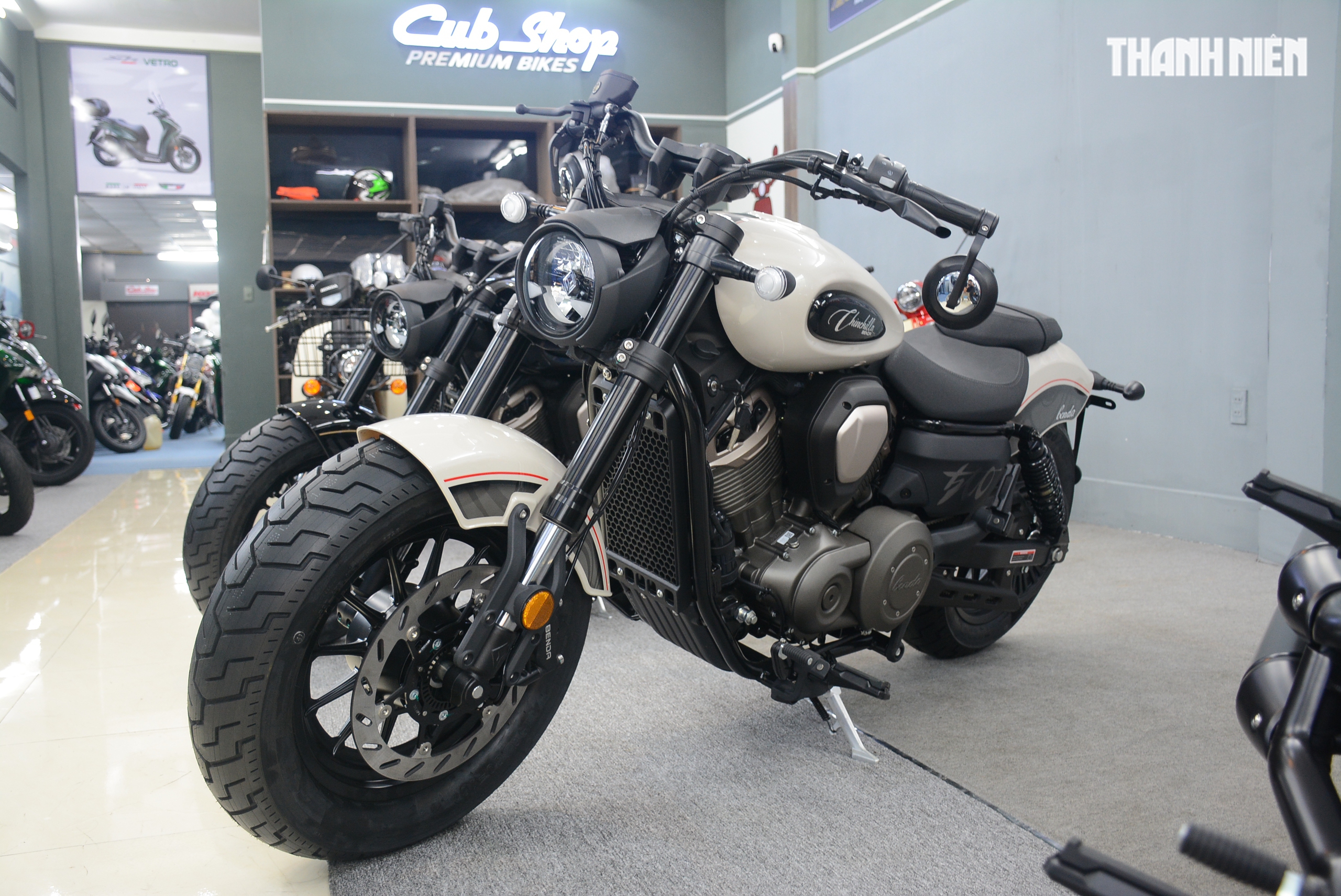 'Xế nổ' hầm hố Benda Chinchilla 500 đầu ti&ecirc;n về Việt Nam, cạnh tranh Honda Rebel 500 - Ảnh 11.