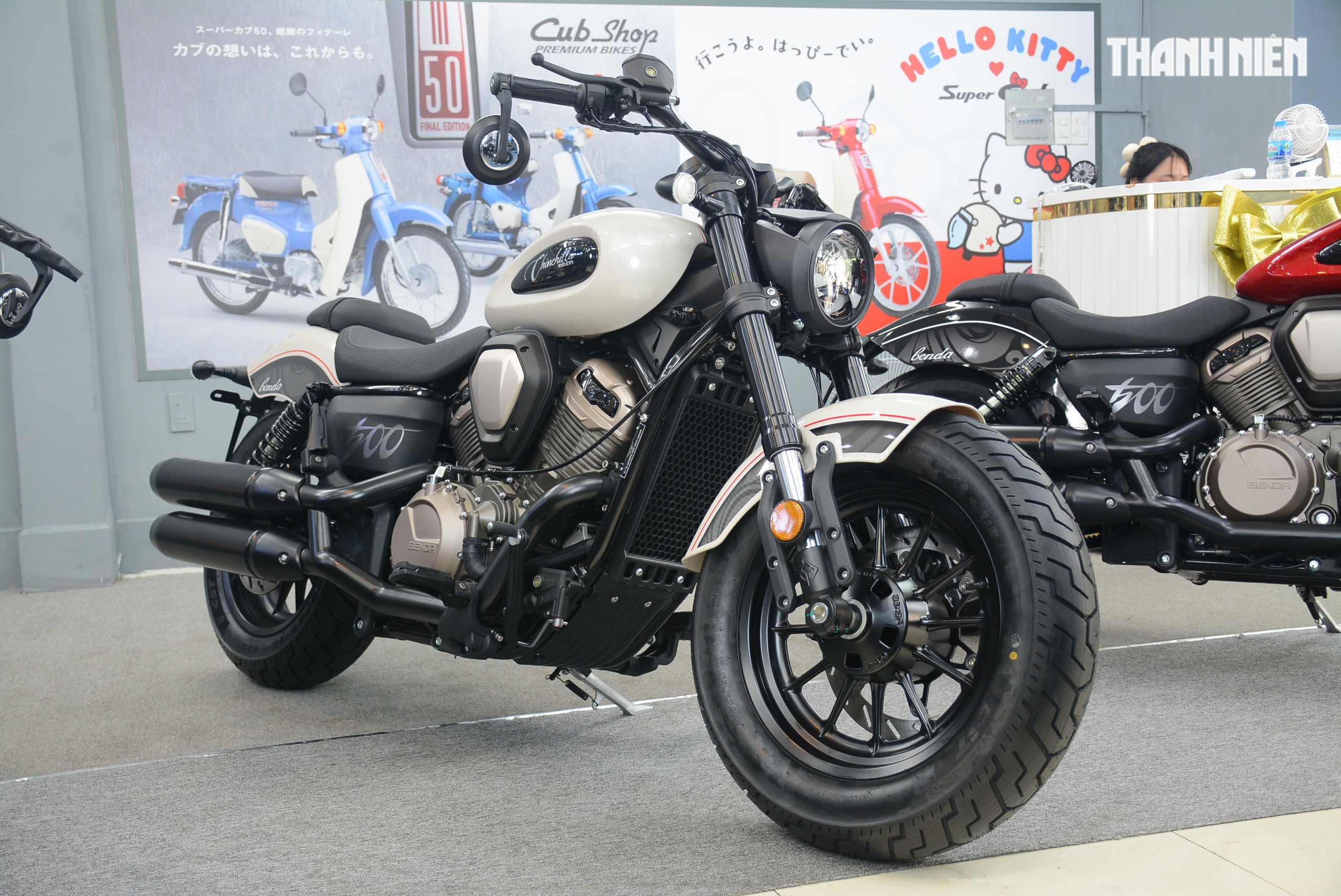 'Xế nổ' hầm hố Benda Chinchilla 500 đầu ti&ecirc;n về Việt Nam, cạnh tranh Honda Rebel 500 - Ảnh 7.