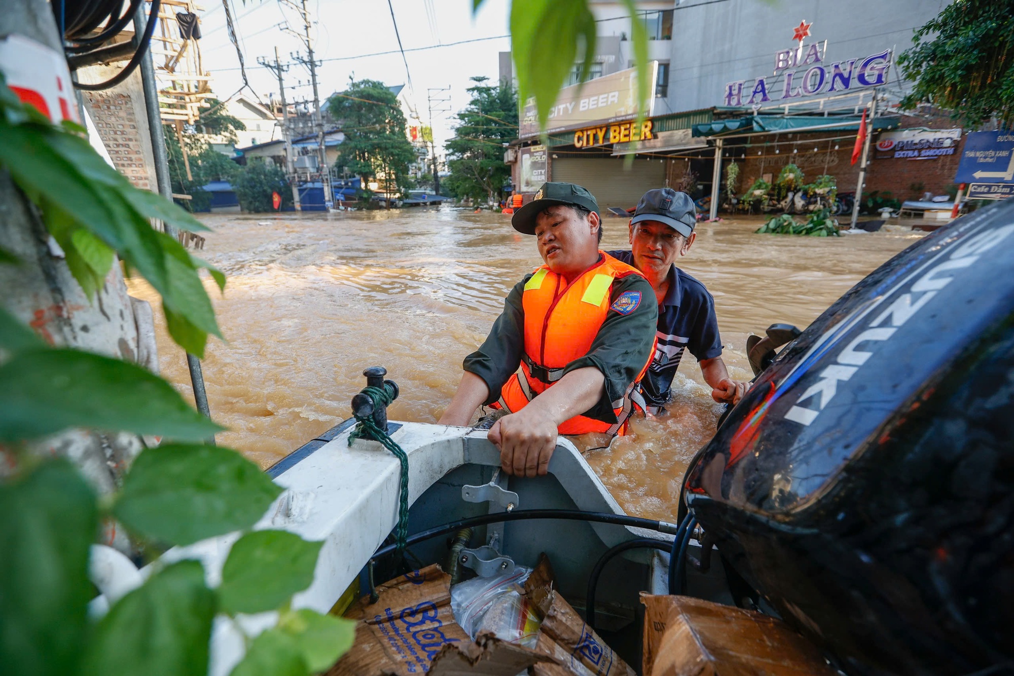 'Thái Nguyên ngập lụt khủng khiếp hơn bão Yagi'