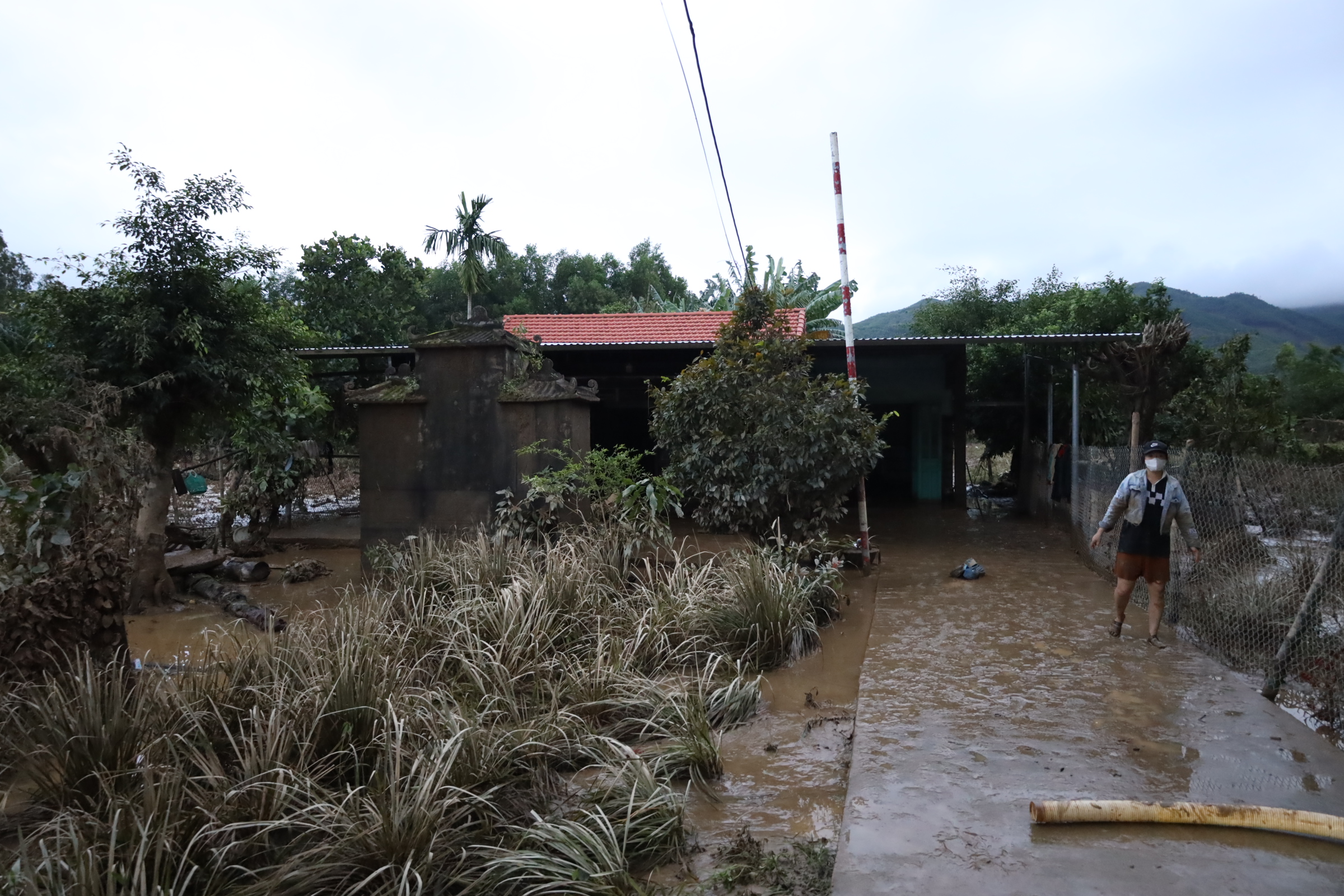 Nước sông Vu Gia - Thu Bồn lại dâng, người Đà Nẵng nhắc nhau: 'Đừng vội đưa đồ xuống!'- Ảnh 8. Nước sông Vu Gia - Thu Bồn lại dâng, người Đà Nẵng nhắc nhau: 'Đừng vội đưa đồ xuống!'- Ảnh 8.