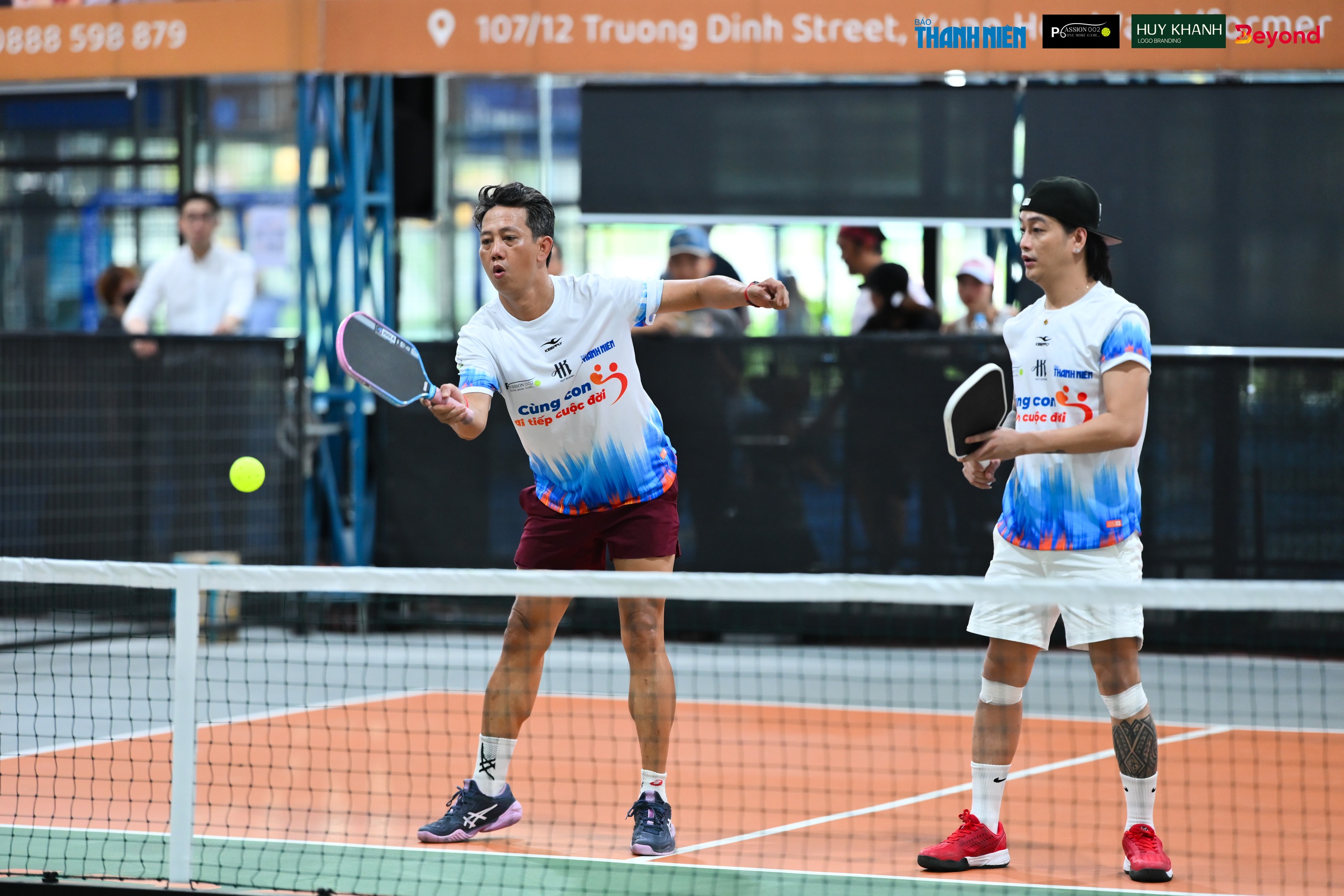 Lý Hoàng Nam bất ngờ xuất hiện tại giải pickleball 'Cùng con đi tiếp cuộc đời' - Ảnh 19.