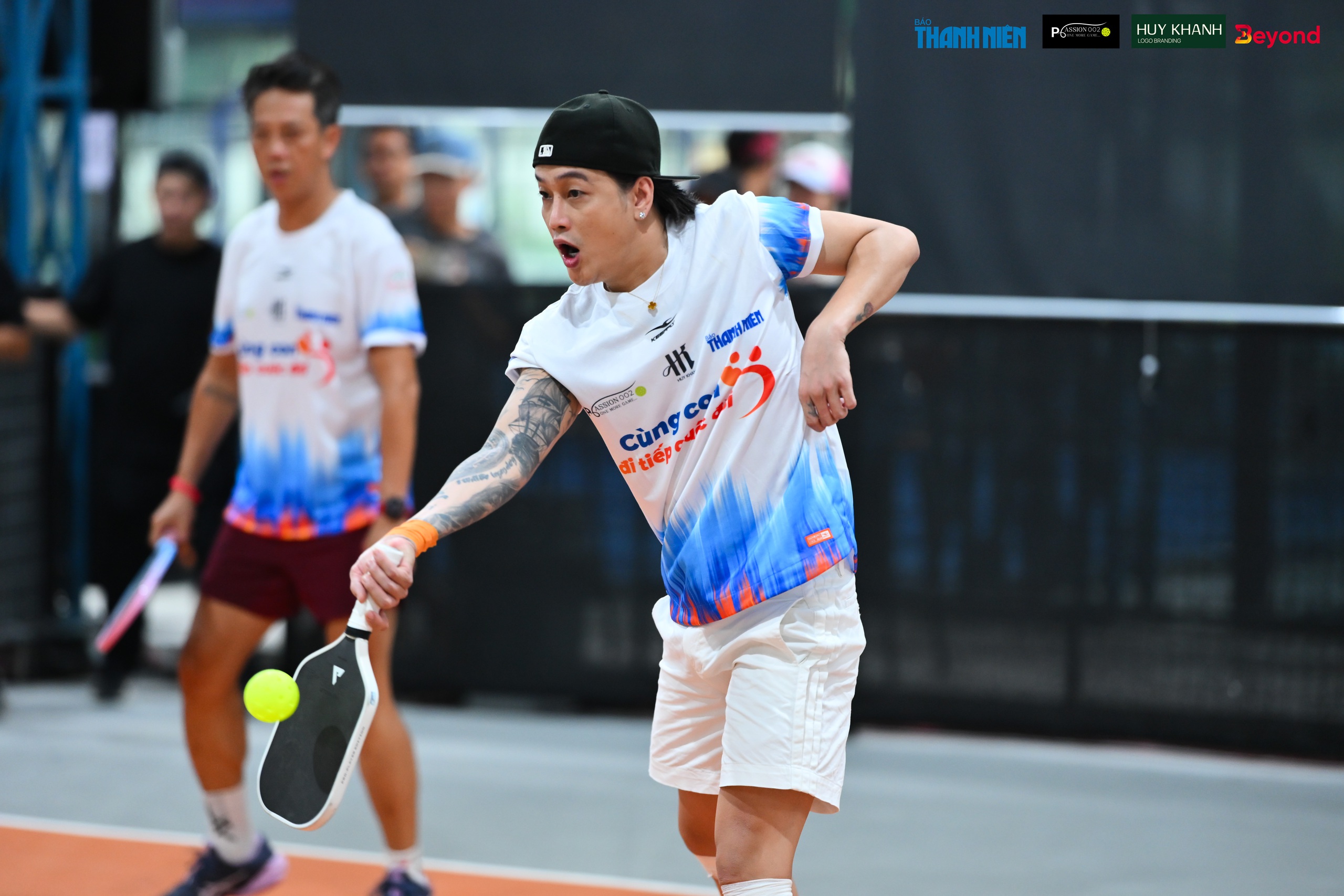 Lý Hoàng Nam bất ngờ xuất hiện tại giải pickleball 'Cùng con đi tiếp cuộc đời' - Ảnh 13.