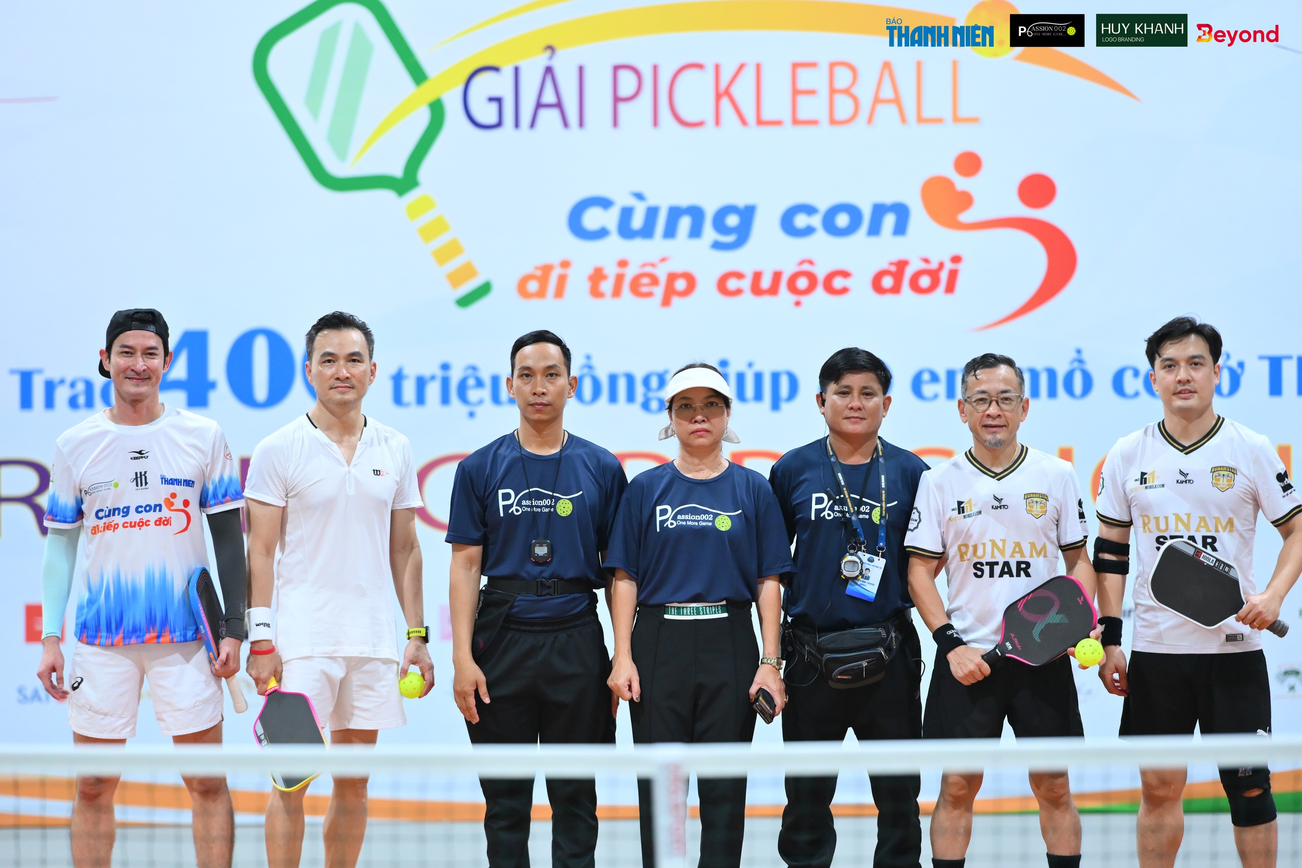 Lý Hoàng Nam bất ngờ xuất hiện tại giải pickleball 'Cùng con đi tiếp cuộc đời' - Ảnh 21.