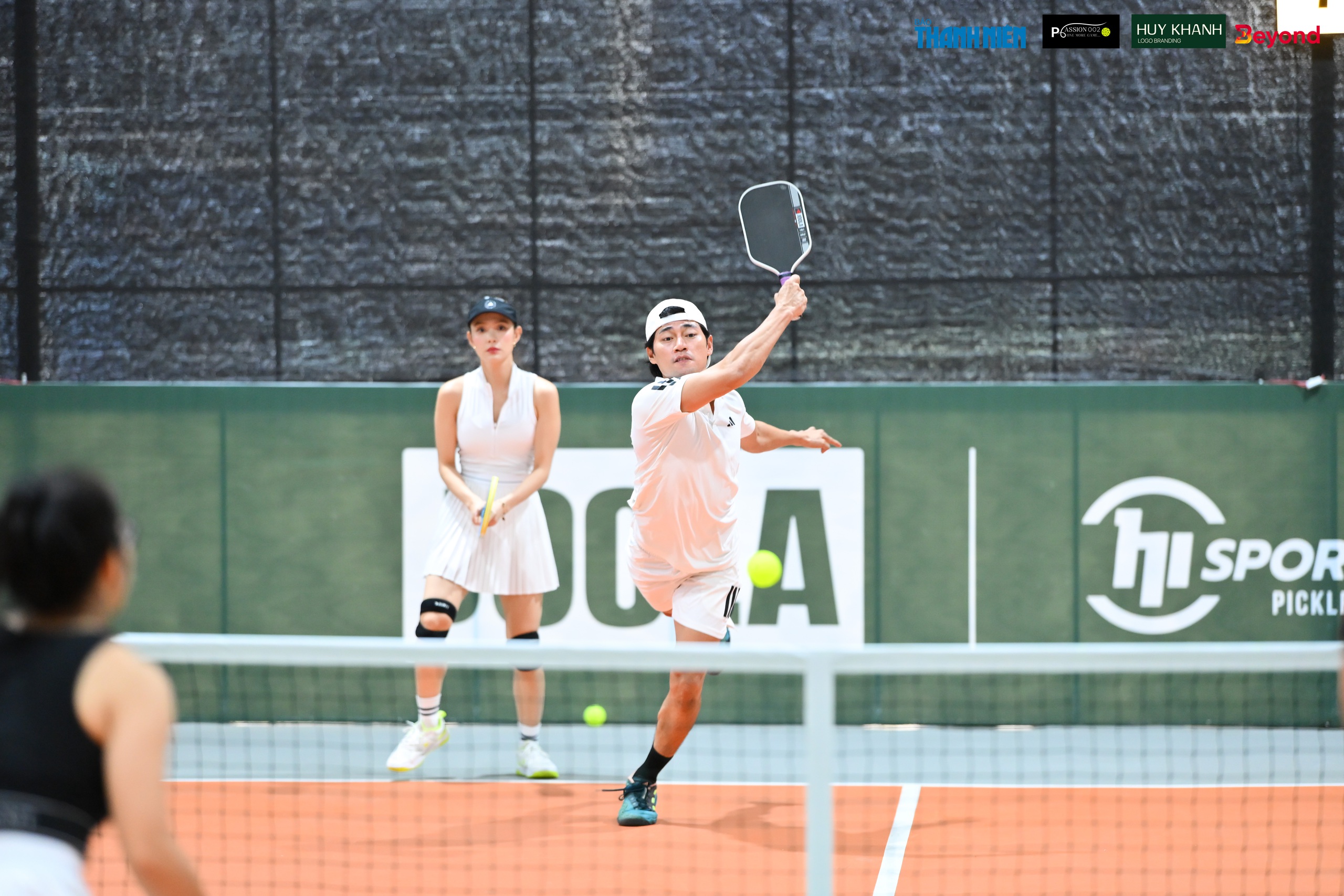 Singer Minh Hang radiant on the pickleball court - Photo 6. Ca sĩ Minh Hằng rạng rỡ trên sân pickleball- Ảnh 6.